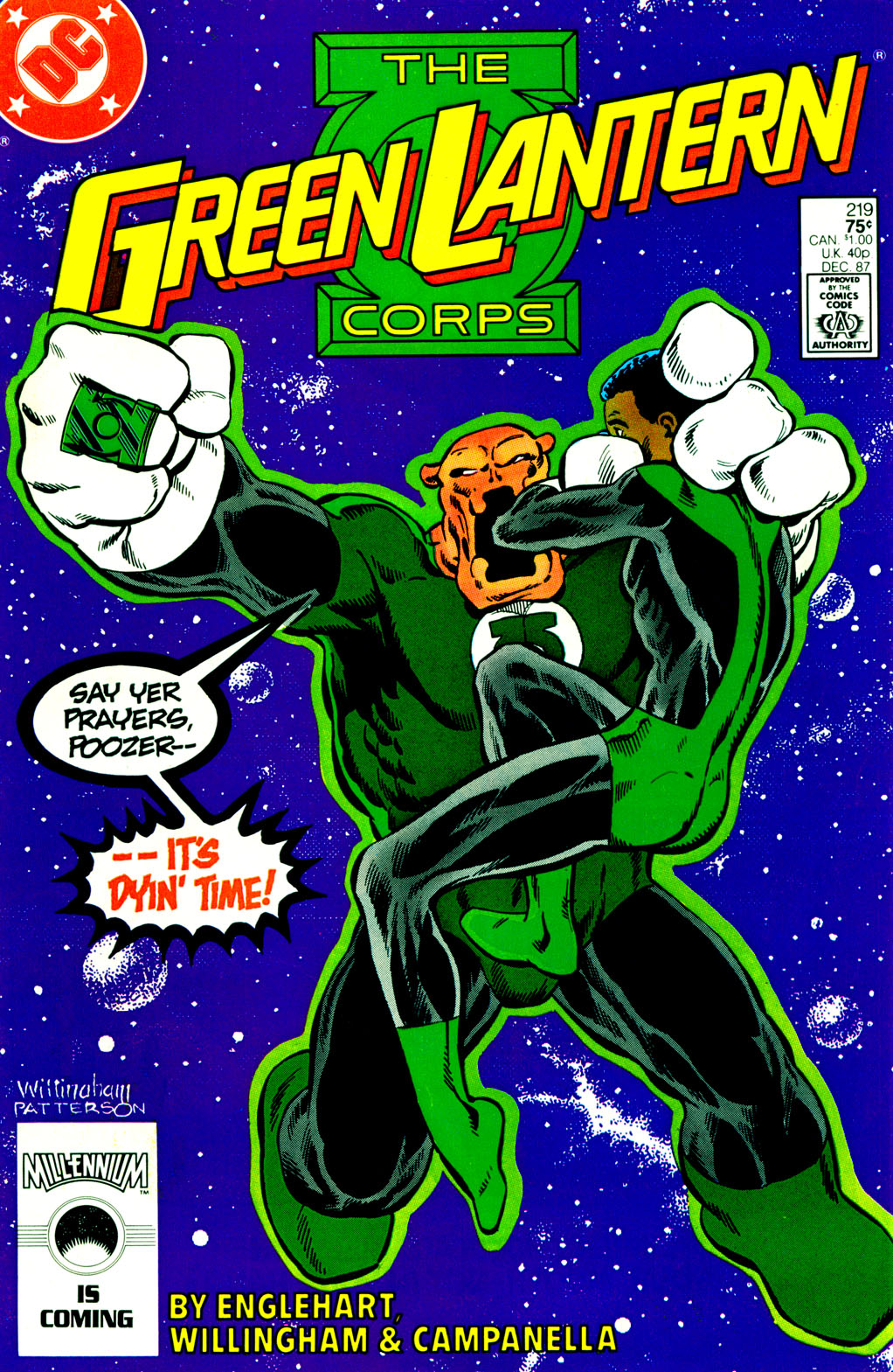 Read online The Green Lantern Corps comic -  Issue #219 - 1