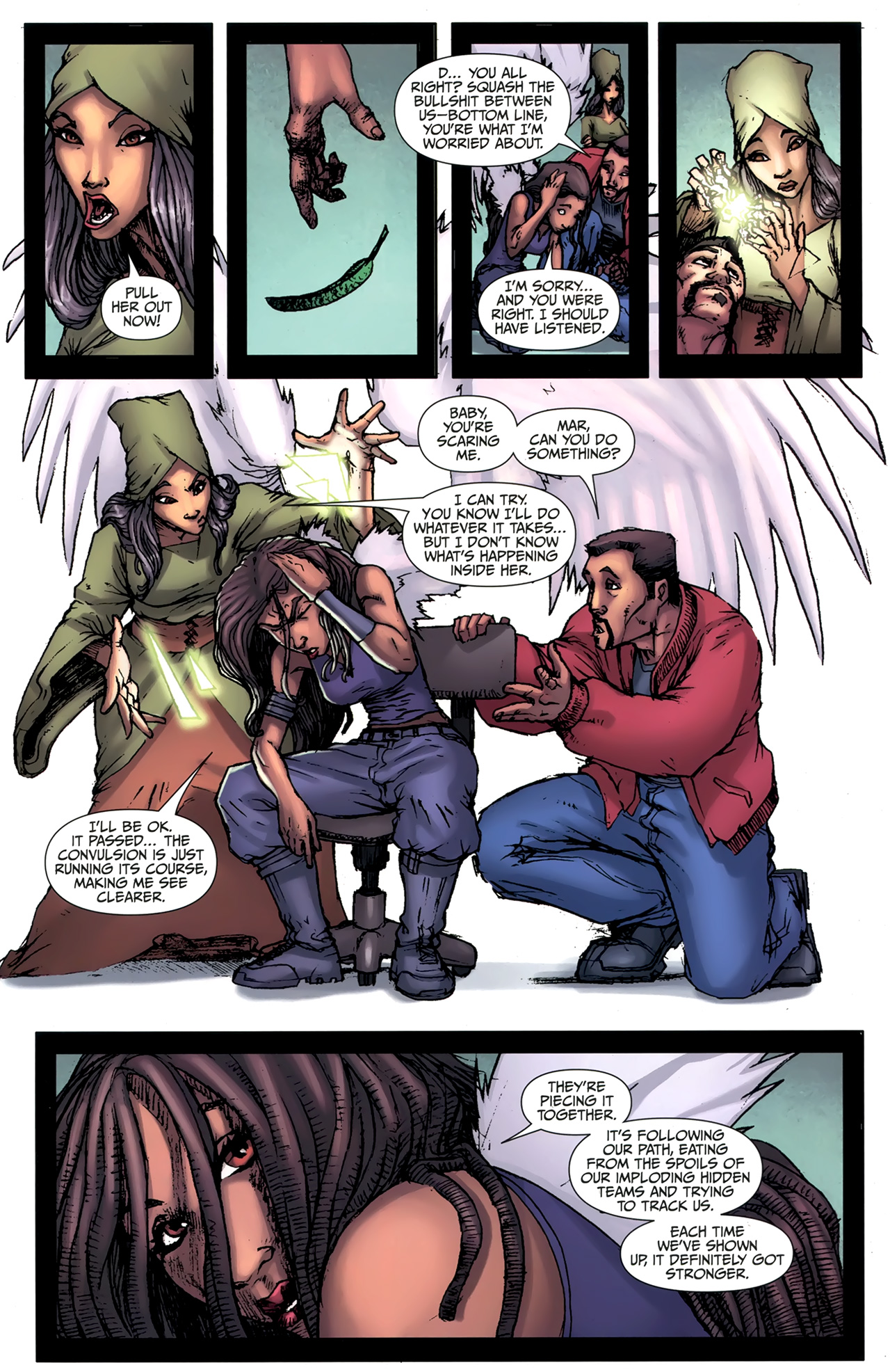 Read online L.A. Banks' Vampire Huntress: Dawn and Darkness comic -  Issue #3 - 18