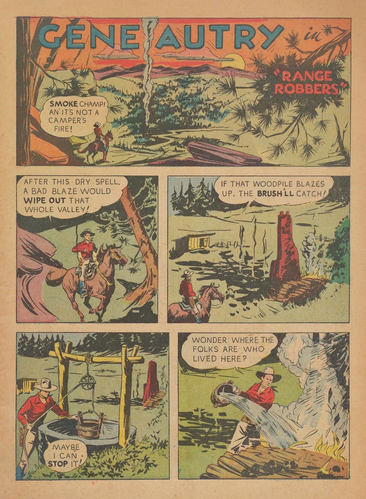 Gene Autry Comics issue 9 - Page 3