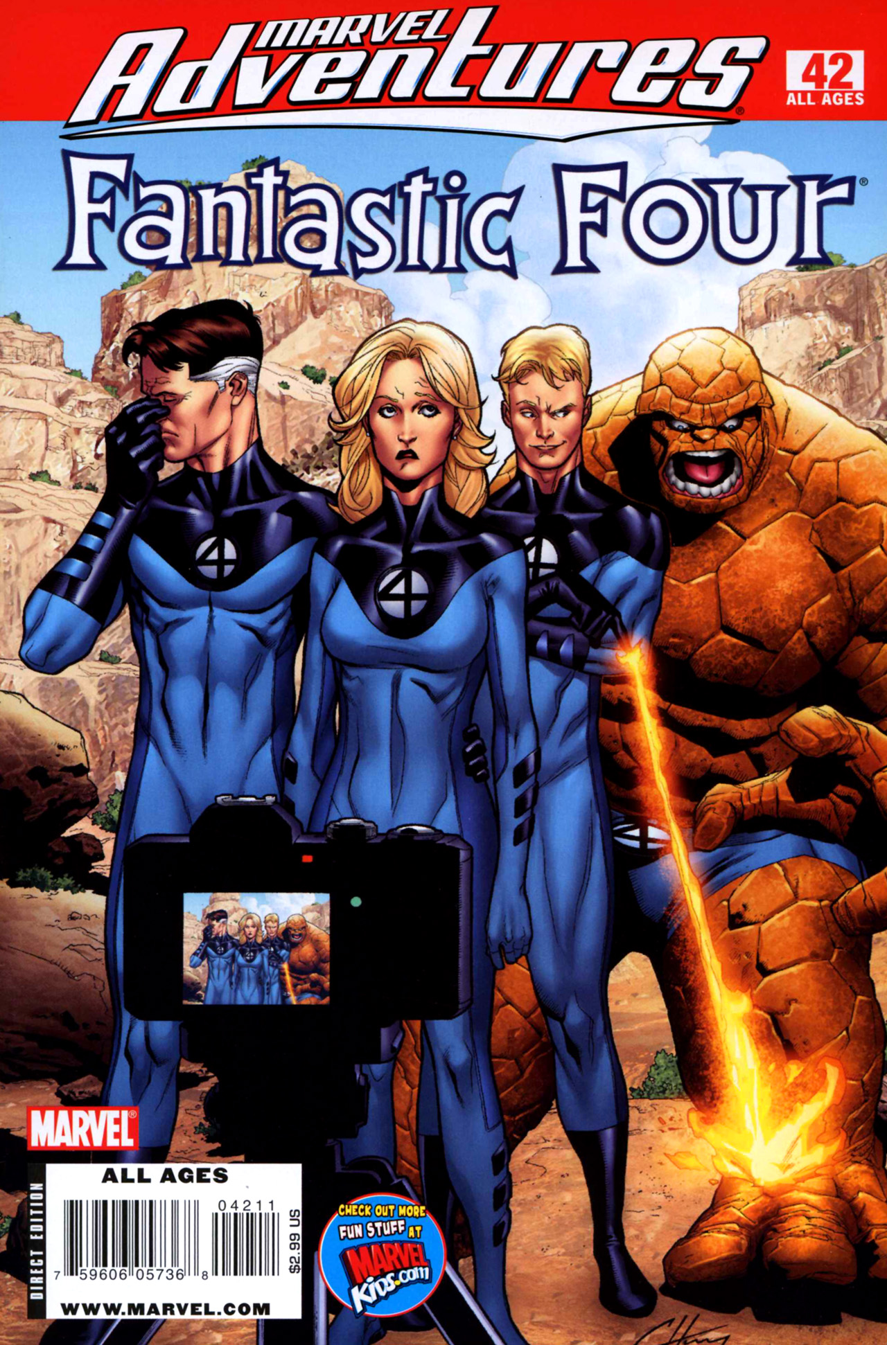 Read online Marvel Adventures Fantastic Four comic -  Issue #42 - 1