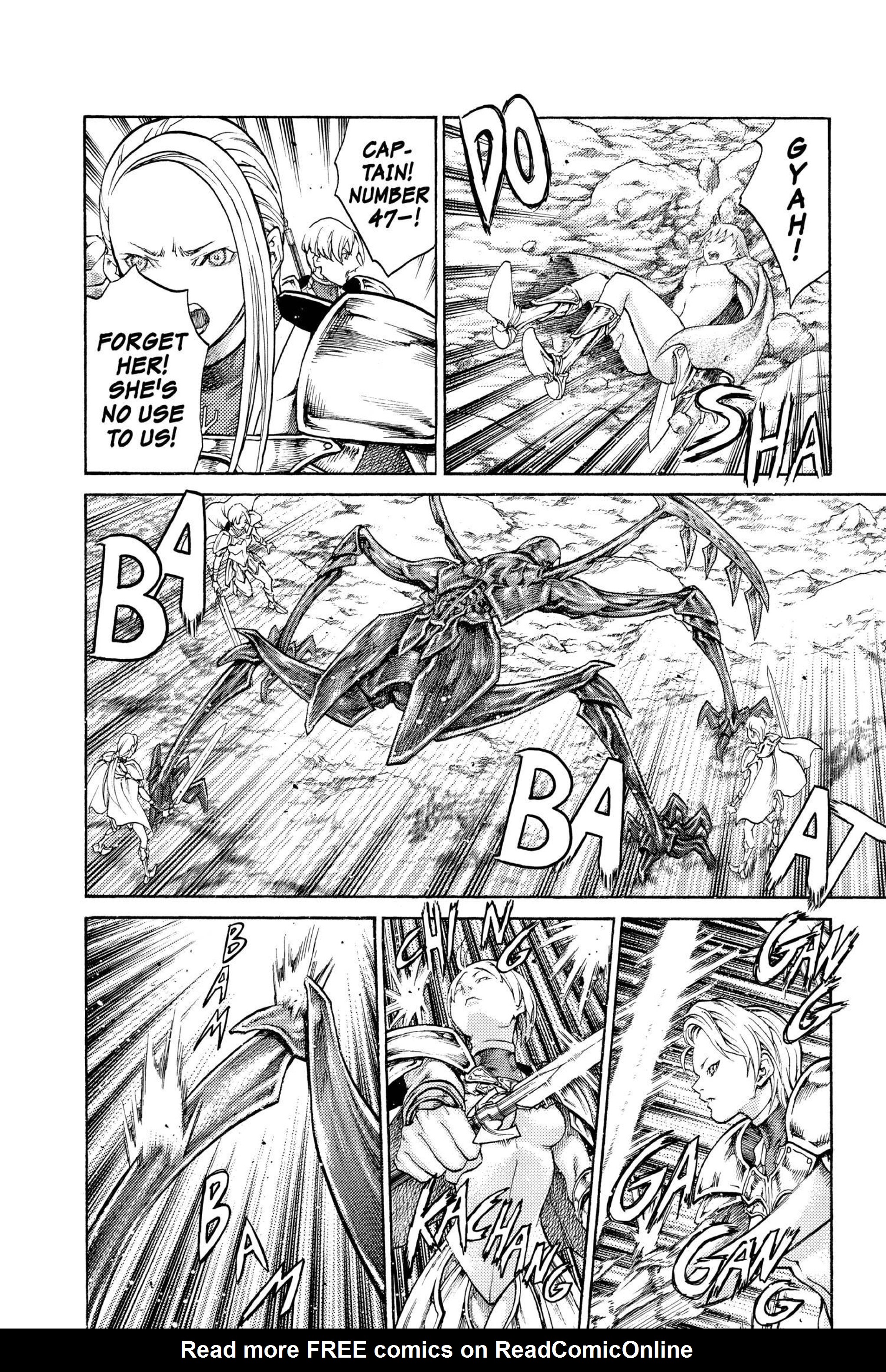 Read online Claymore comic -  Issue #12 - 51