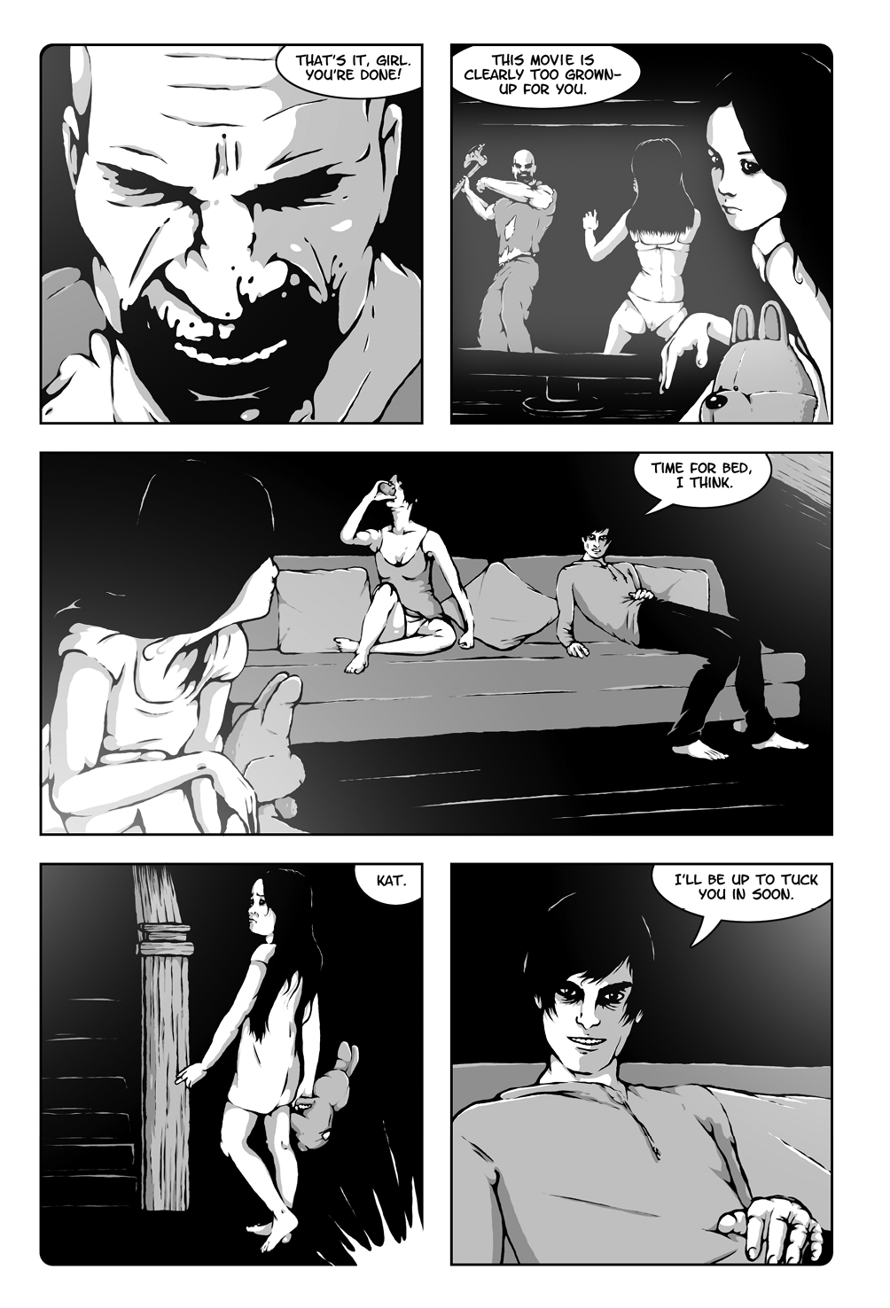 Read online Hollow Girl comic -  Issue #3 - 4