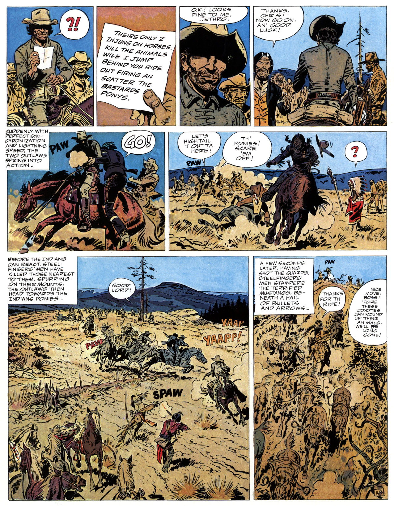Read online Epic Graphic Novel: Lieutenant Blueberry comic -  Issue #3 - 18