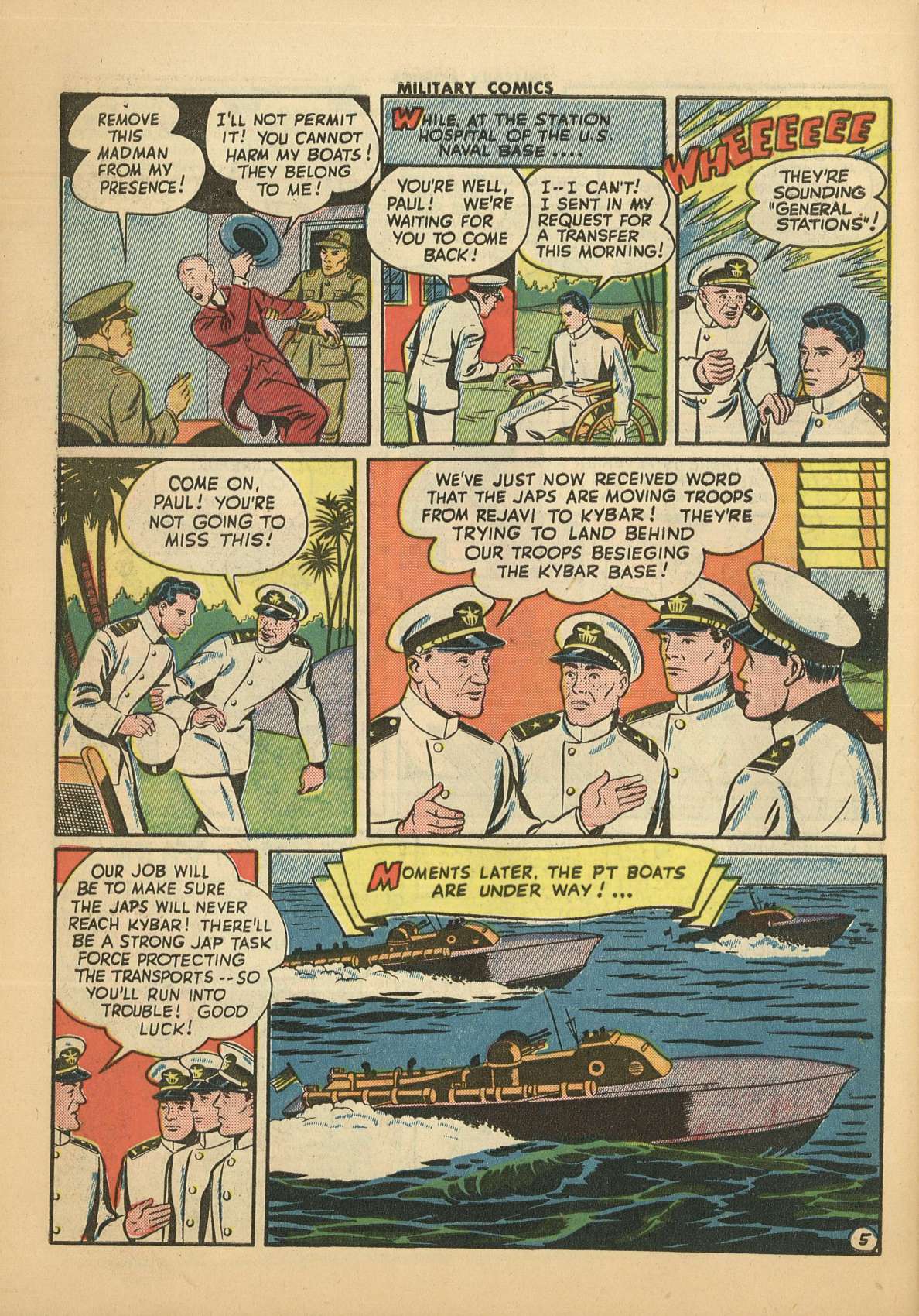 Read online Military Comics comic -  Issue #28 - 46