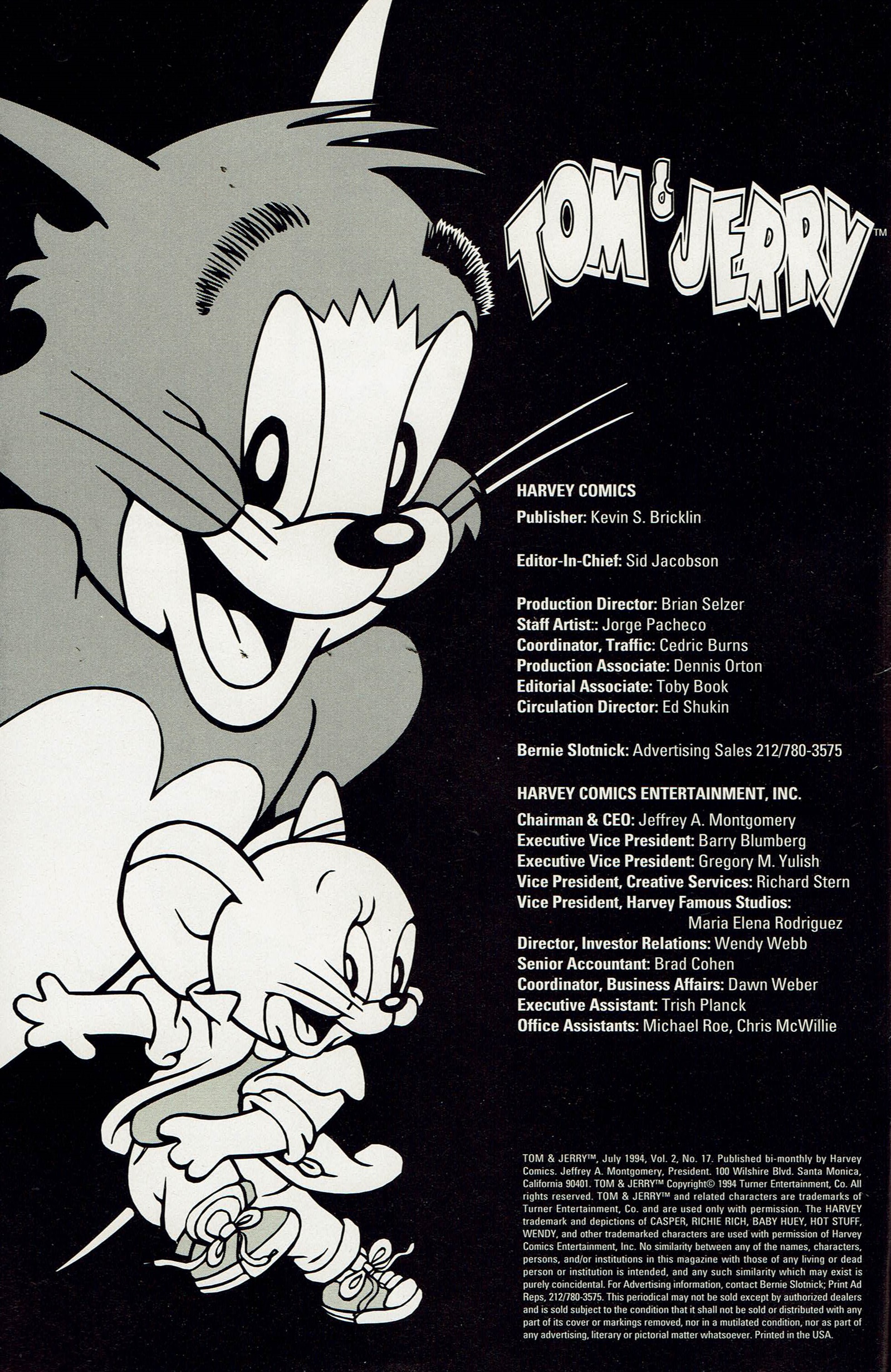Read online Tom & Jerry comic -  Issue #17 - 2