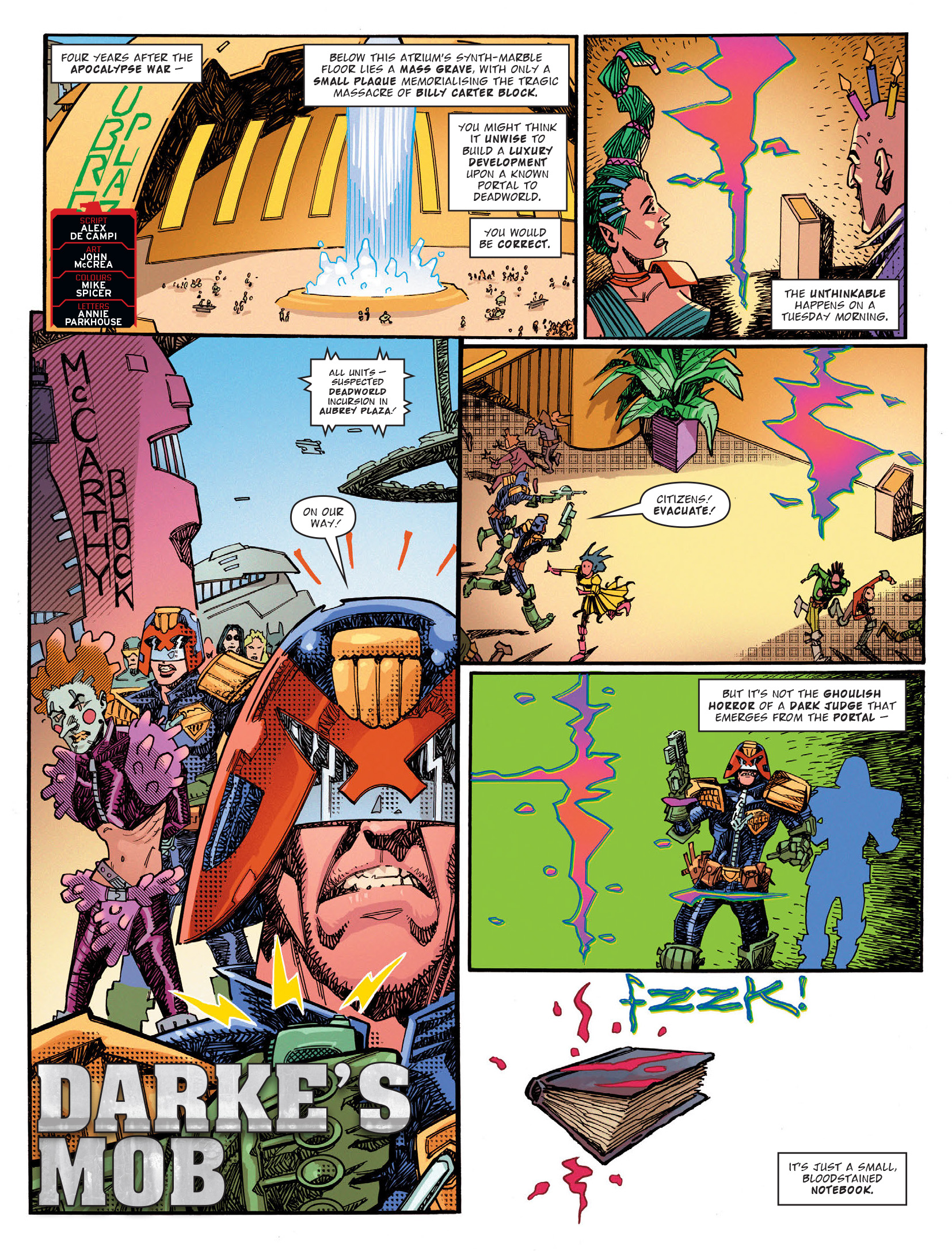 Read online Judge Dredd Megazine (Vol. 5) comic -  Issue #460 - 44