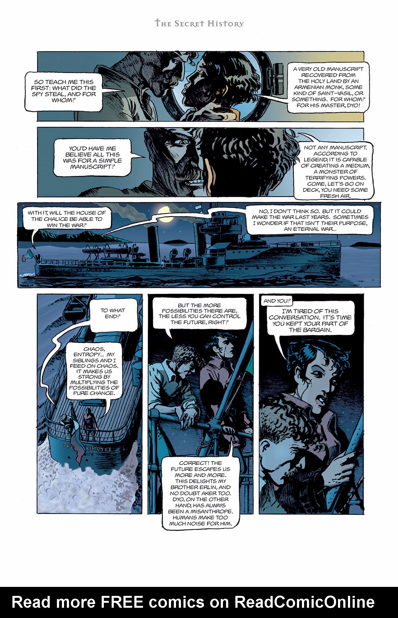 Read online The Secret History comic -  Issue #7 - 33