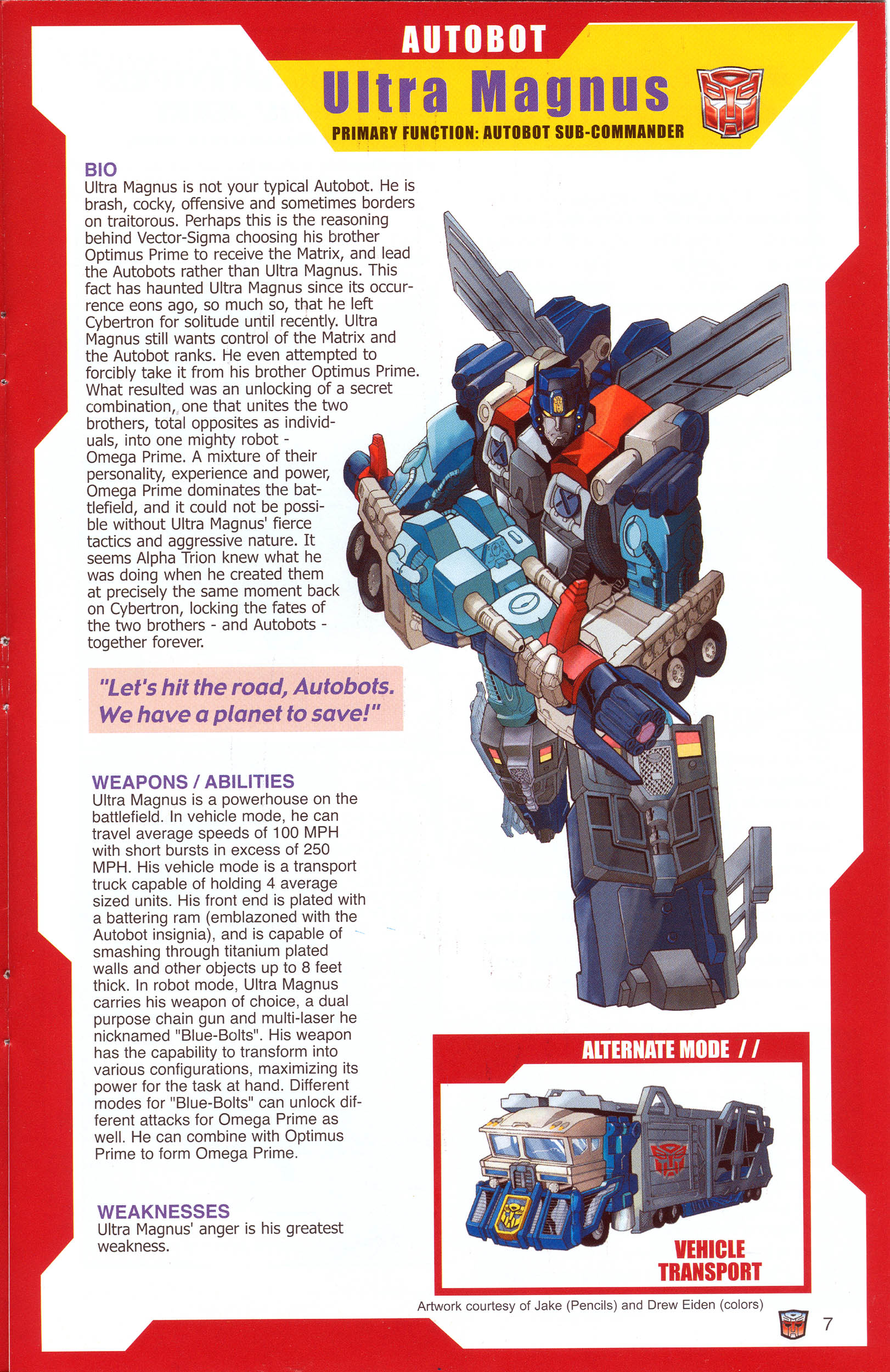 Read online Transformers: Collectors' Club comic -  Issue #8 - 7