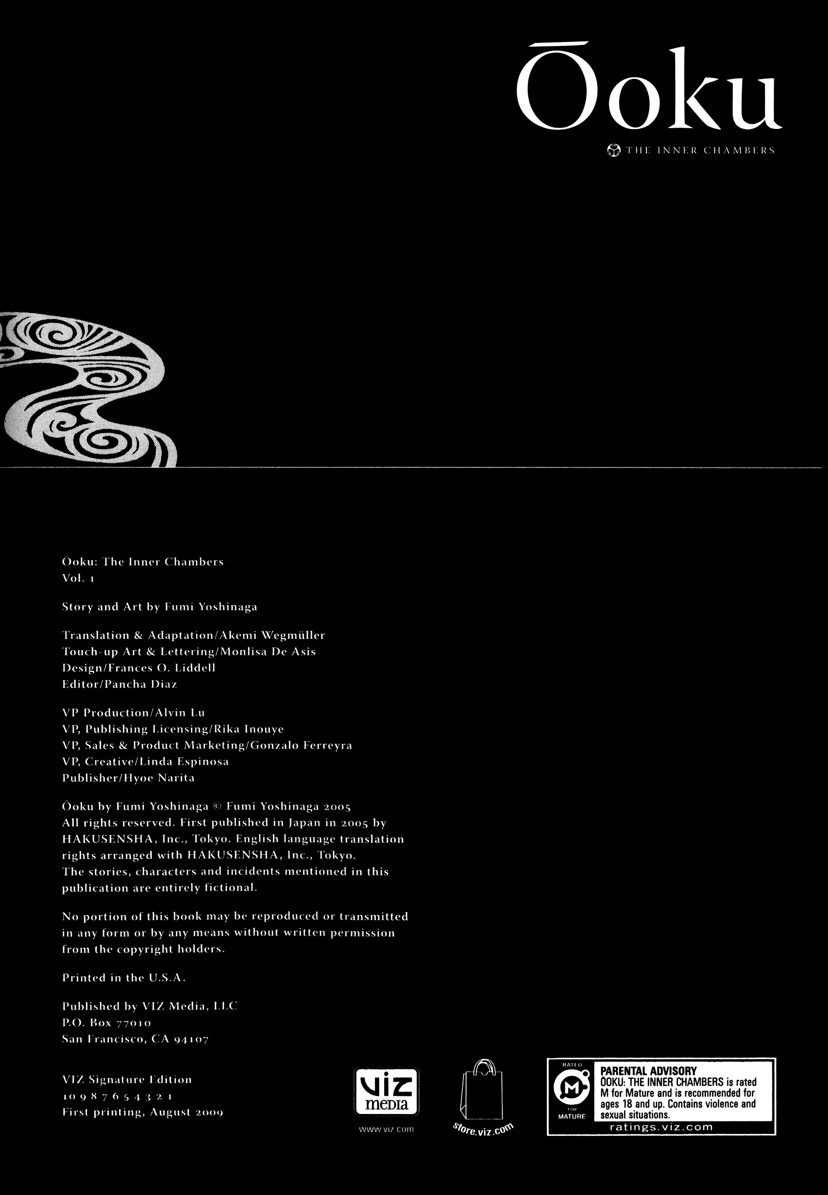 Read online Ōoku: The Inner Chambers comic -  Issue # TPB 1 - 208