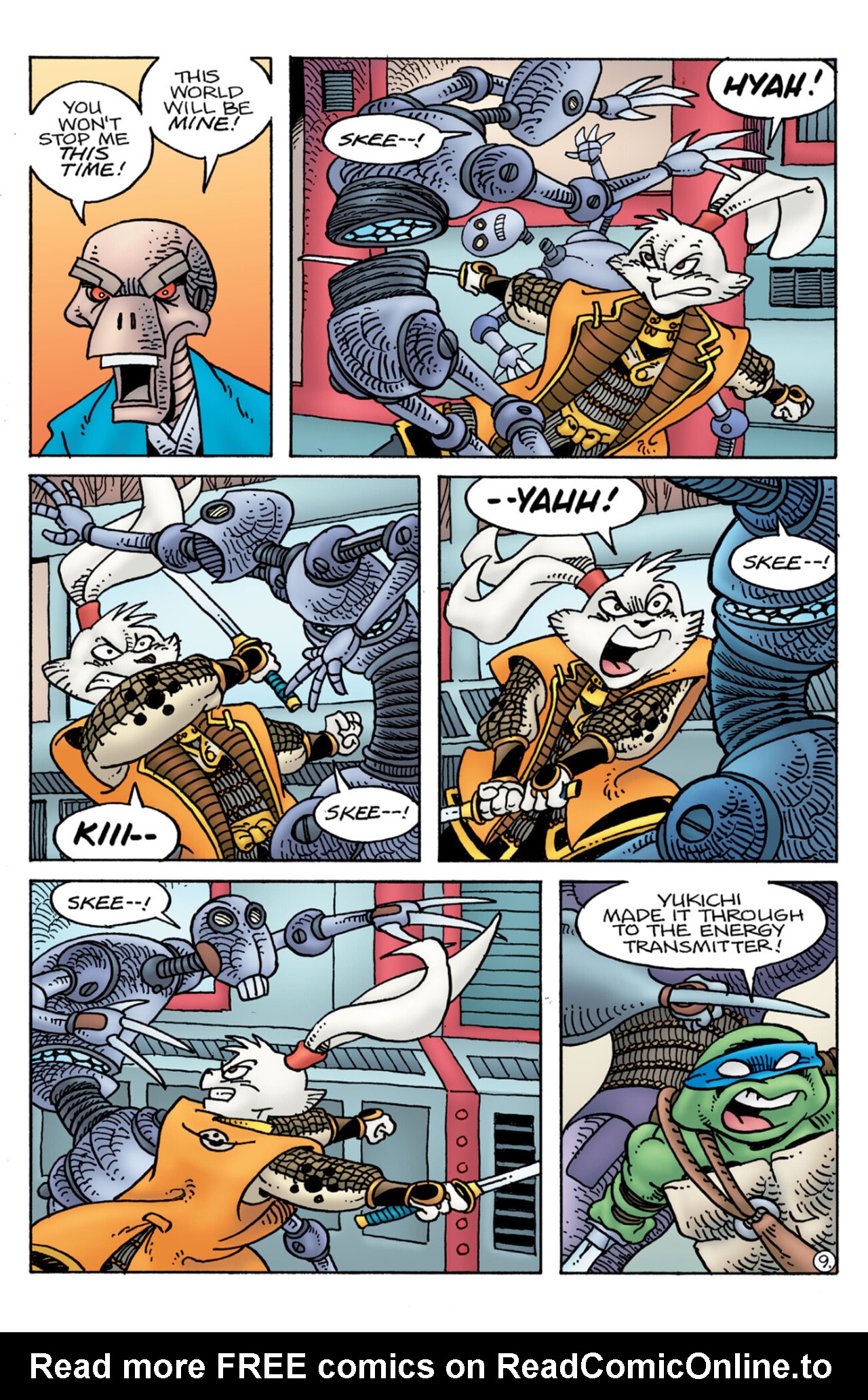 Read online Teenage Mutant Ninja Turtles/Usagi Yojimbo: WhereWhen comic -  Issue #5 - 11
