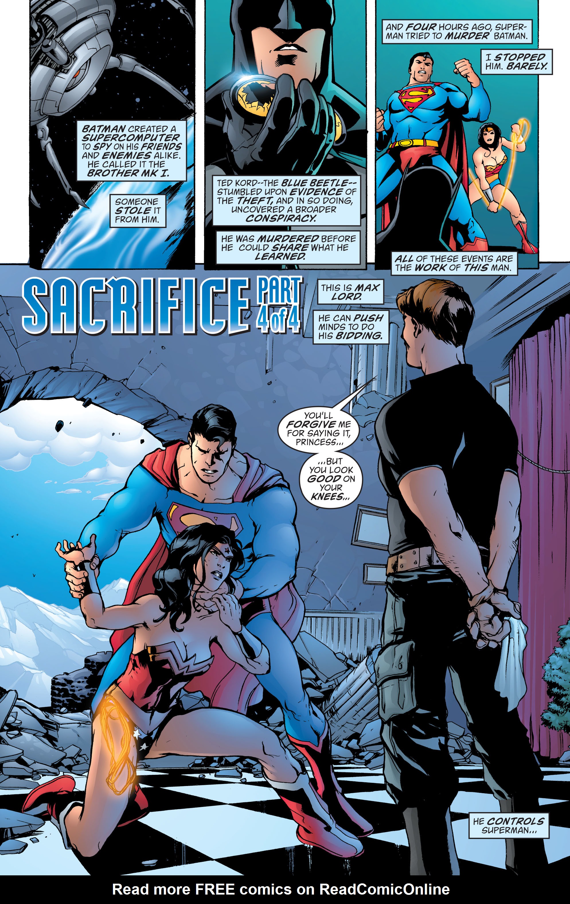 Read online Superman: Sacrifice comic -  Issue # TPB - 98