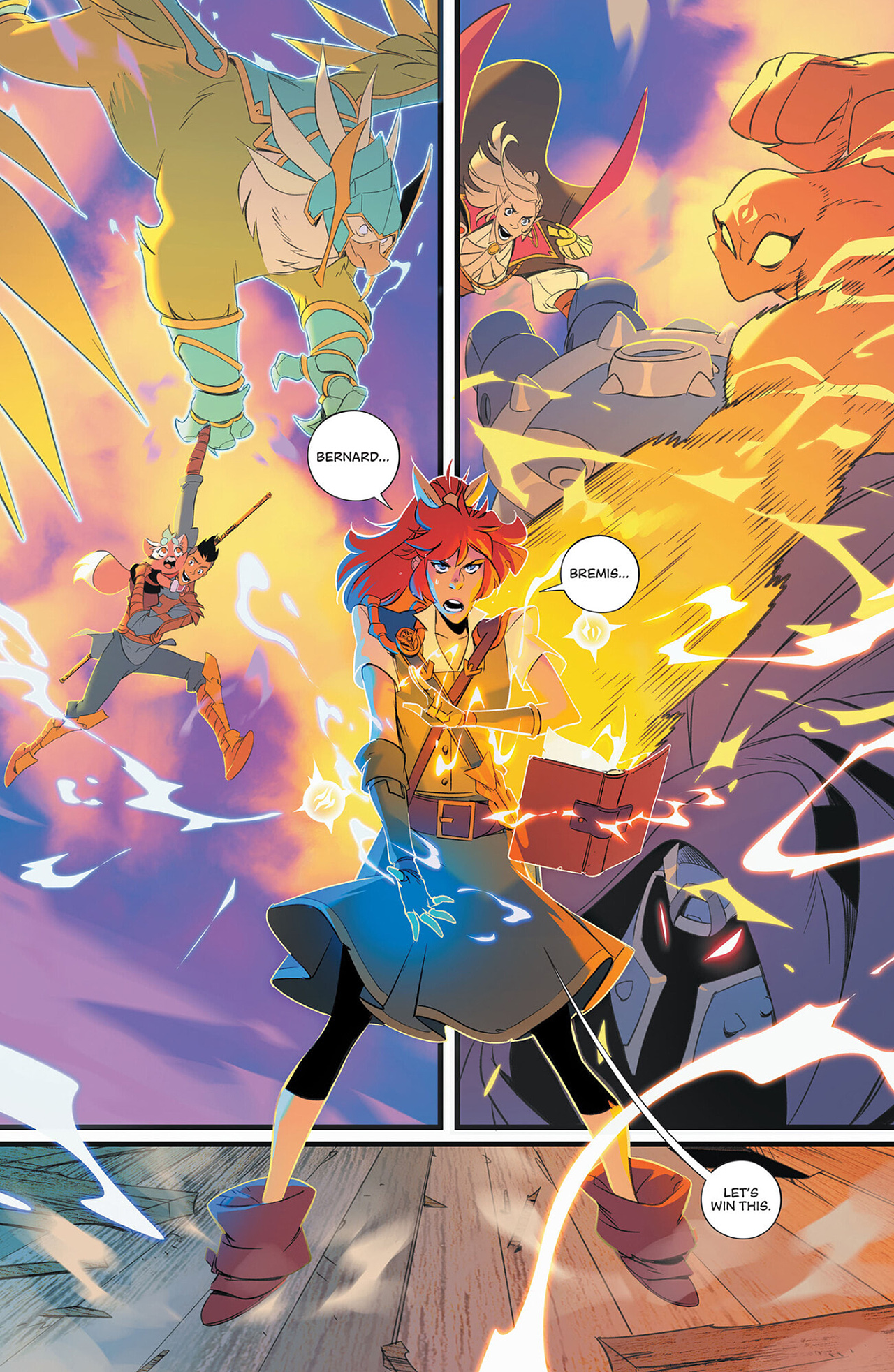 Read online Summoners War: Awakening comic -  Issue #5 - 21