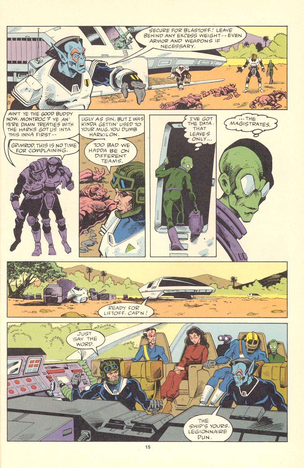 Read online Alien Legion comic -  Issue #11 - 17