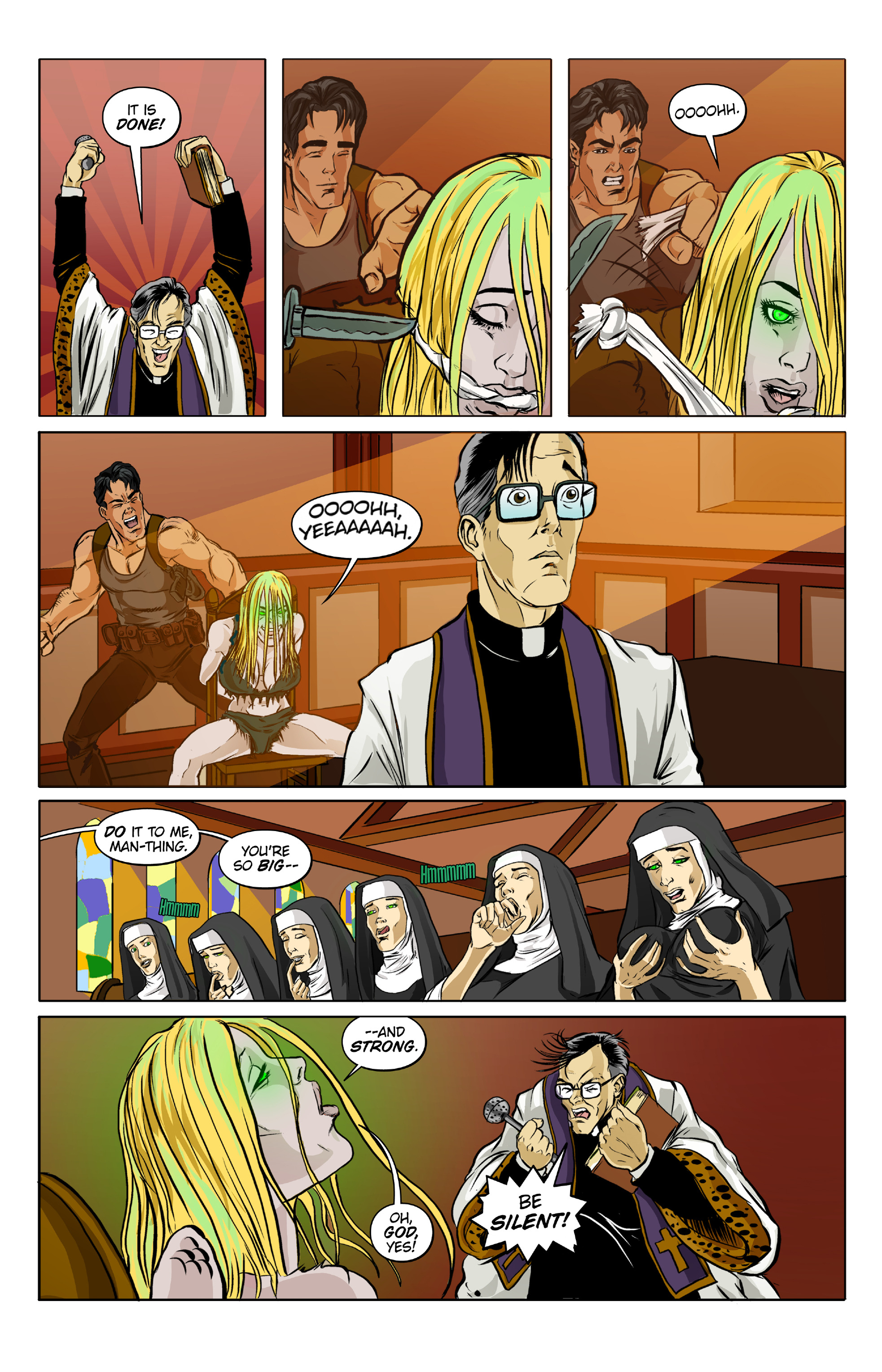 Read online Lesbian Zombies from Outer Space comic -  Issue #3 - 13