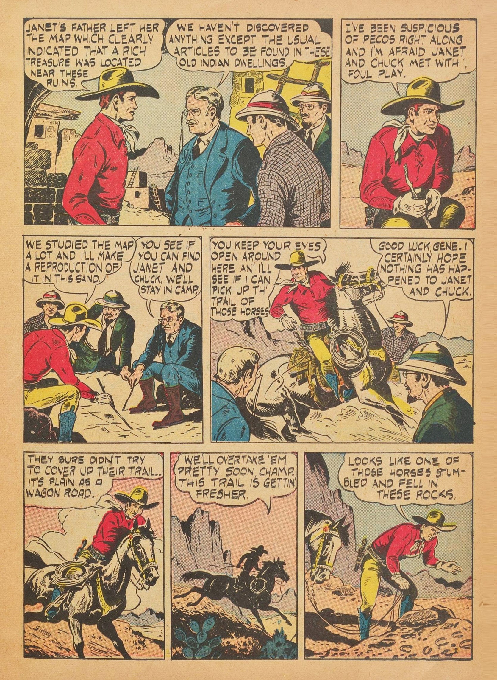 Read online Gene Autry Comics comic -  Issue #3 - 21