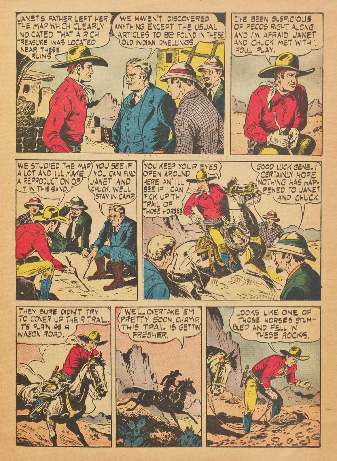 Gene Autry Comics issue 3 - Page 21