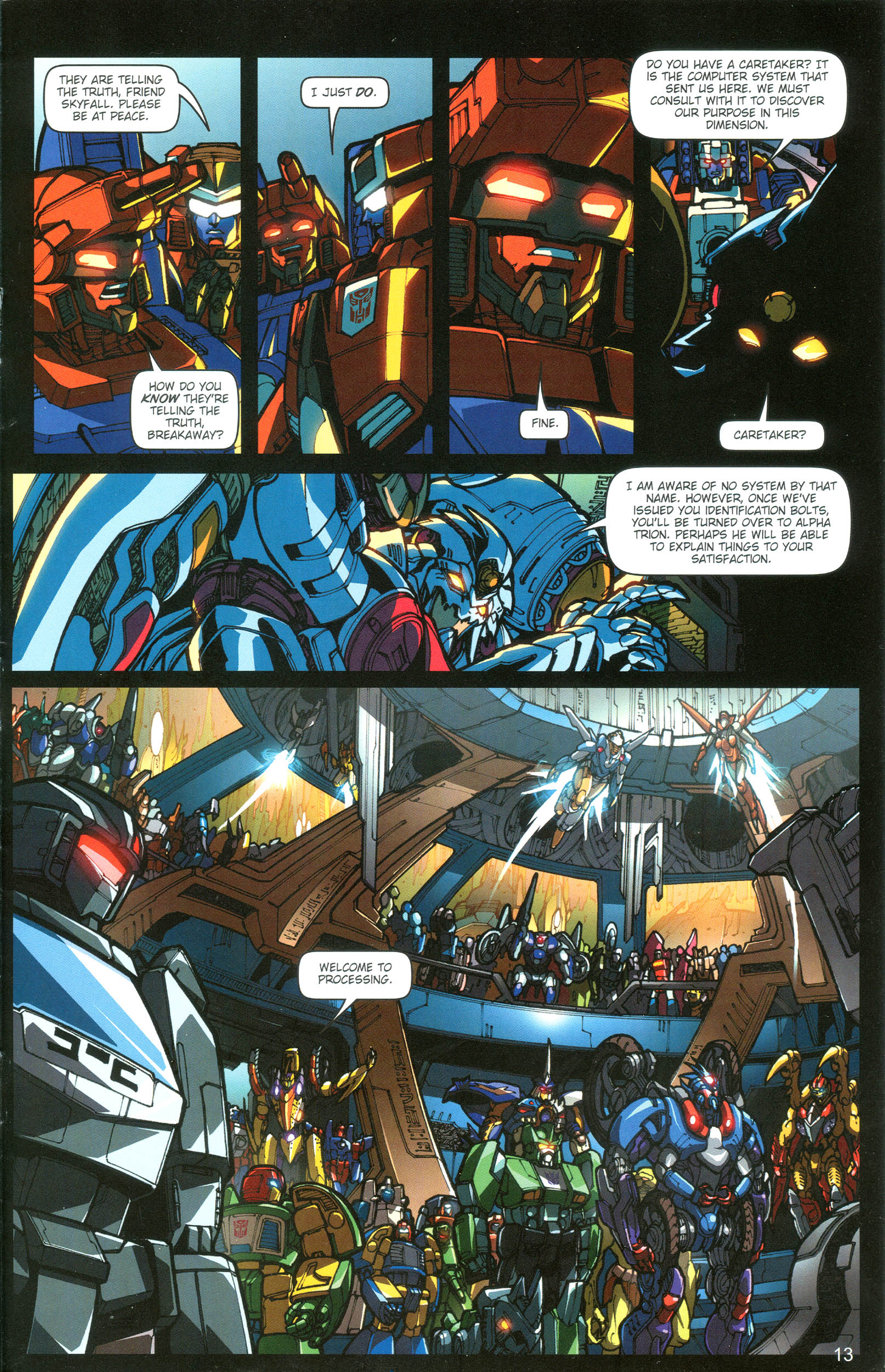 Read online Transformers: Collectors' Club comic -  Issue #19 - 13