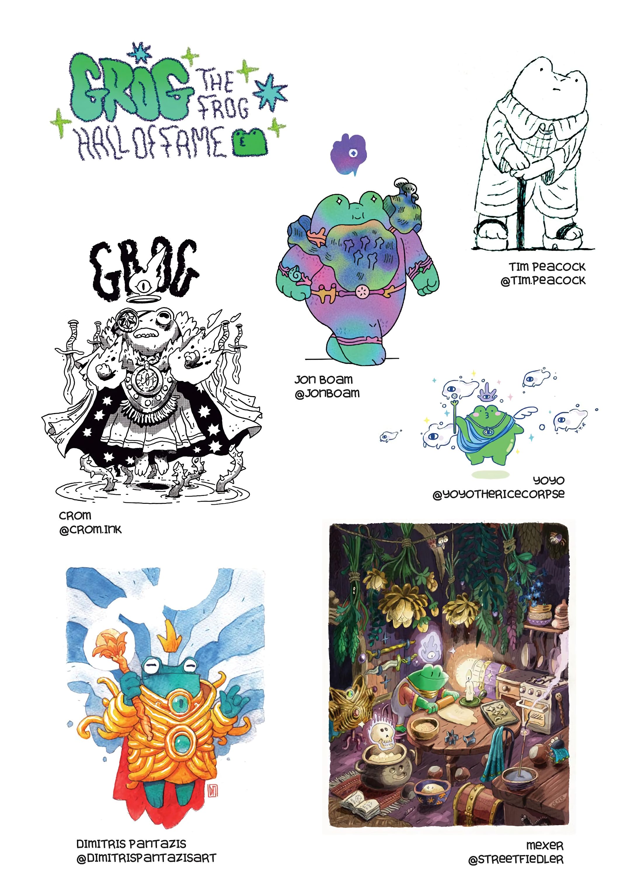 Read online Grog the Frog: The Book of Taurus comic -  Issue # TPB - 60