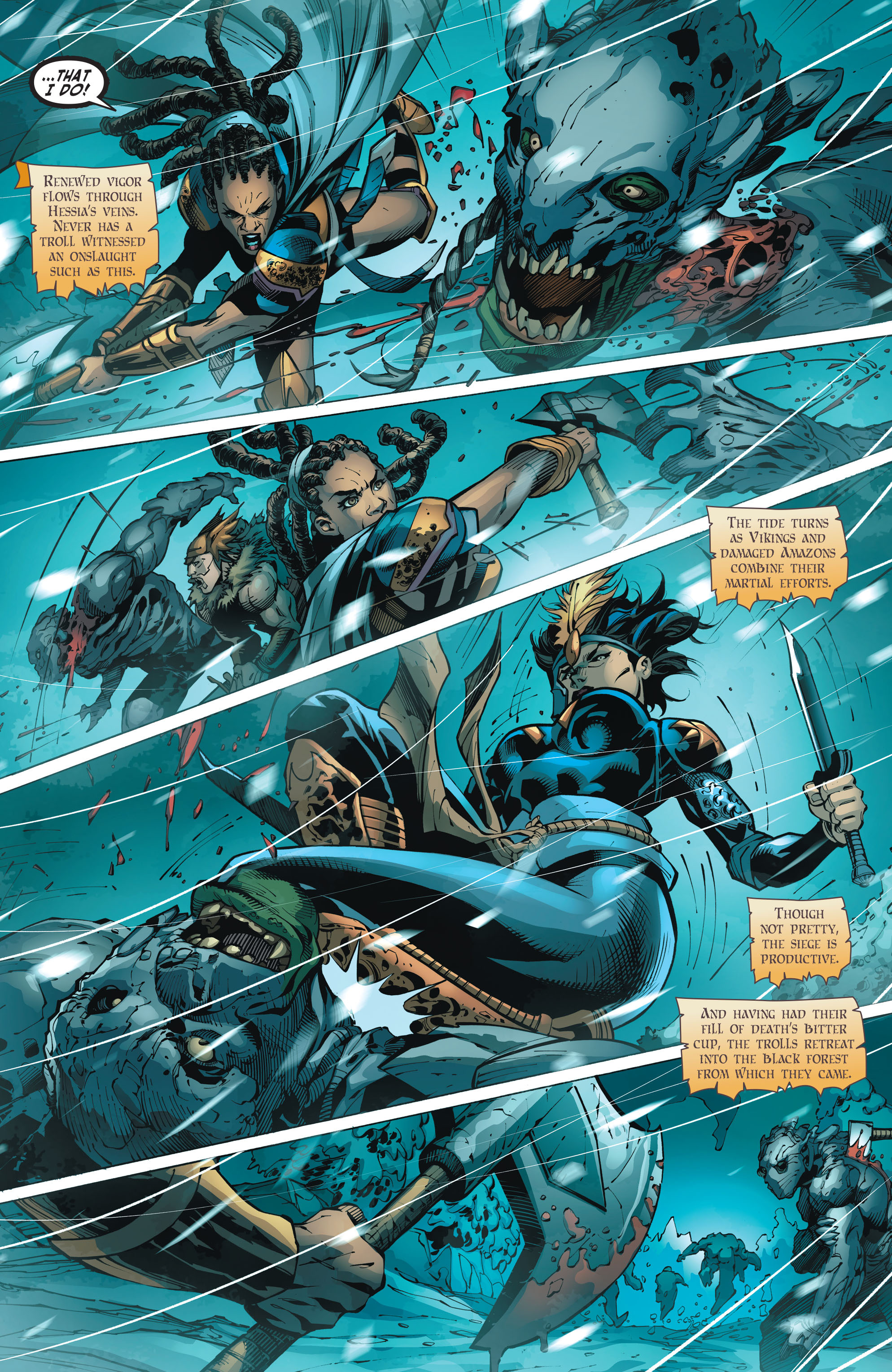 Read online The Odyssey of the Amazons comic -  Issue #2 - 8