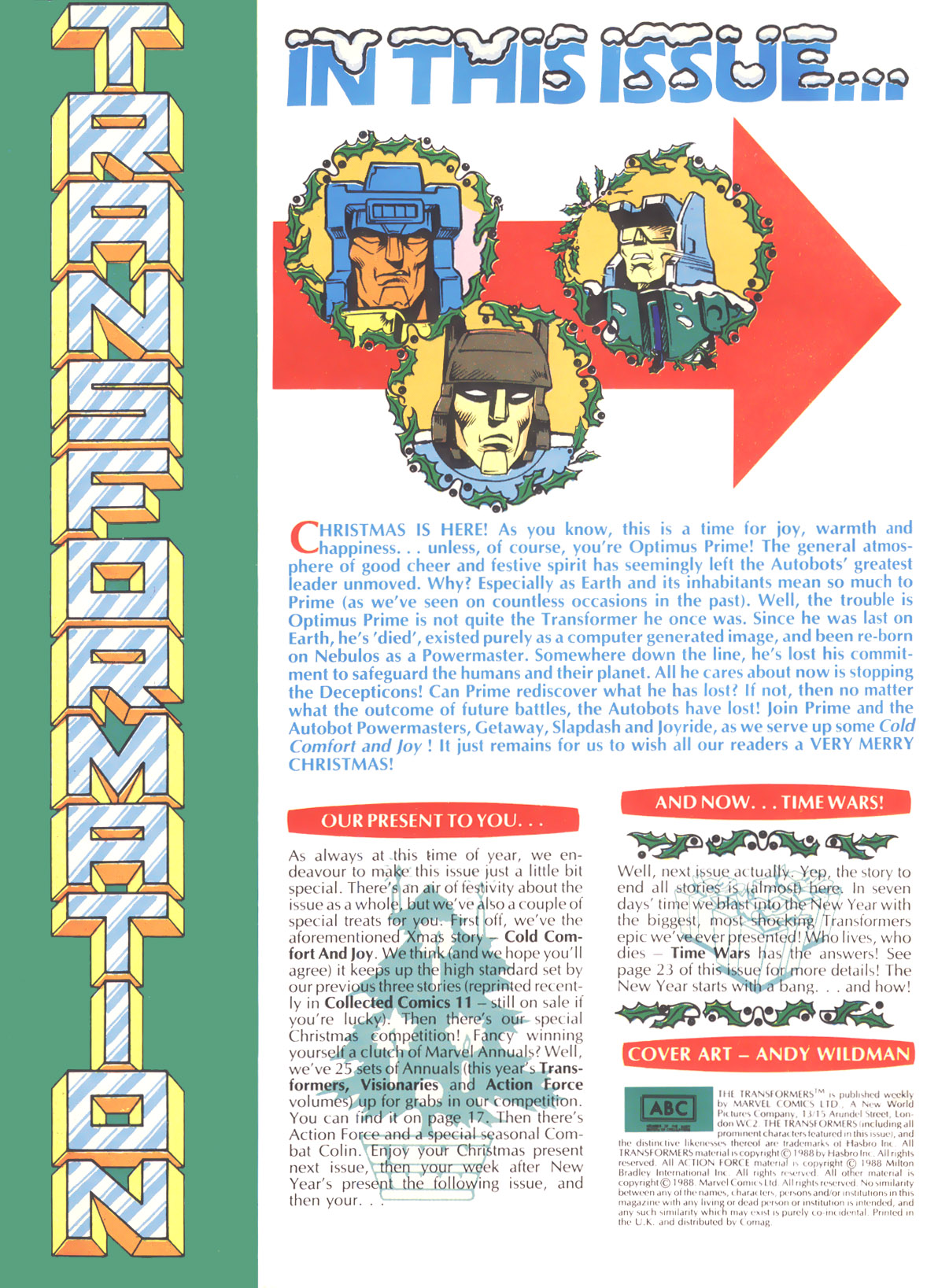 Read online The Transformers (UK) comic -  Issue #198 - 2