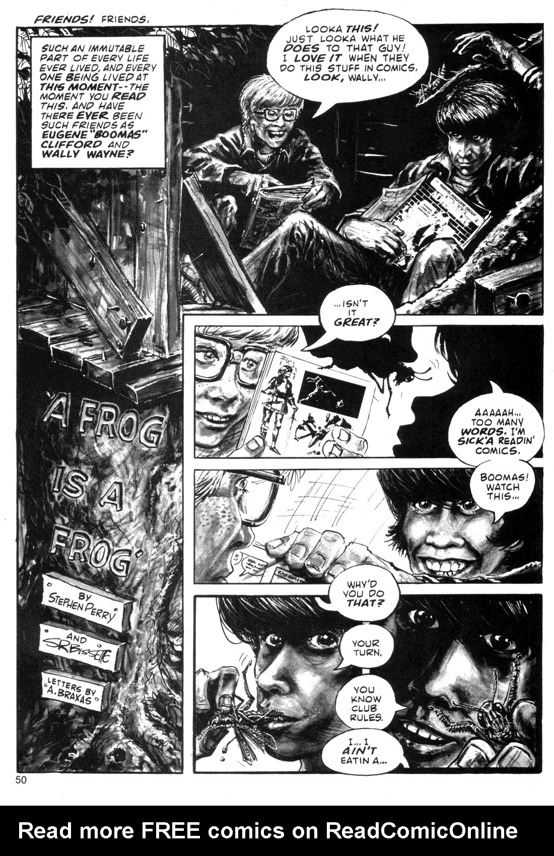 Read online Bizarre Adventures comic -  Issue #31 - 49