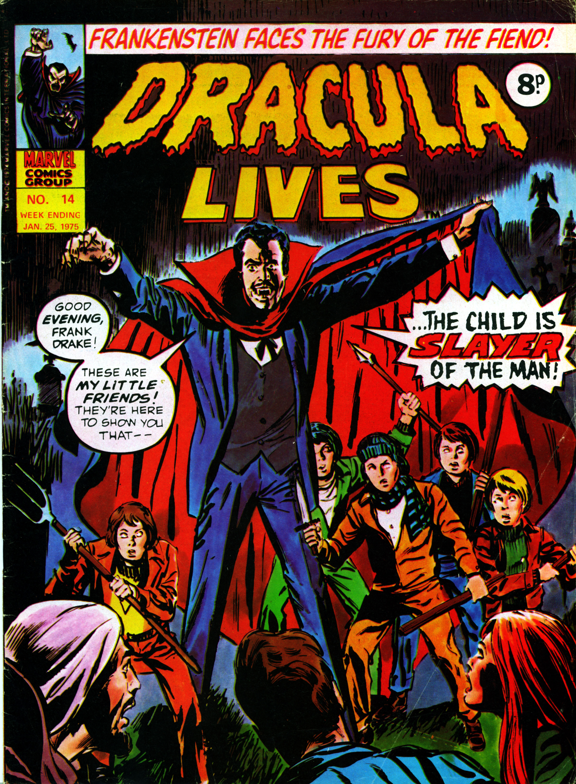 Read online Dracula Lives (1974) comic -  Issue #14 - 1