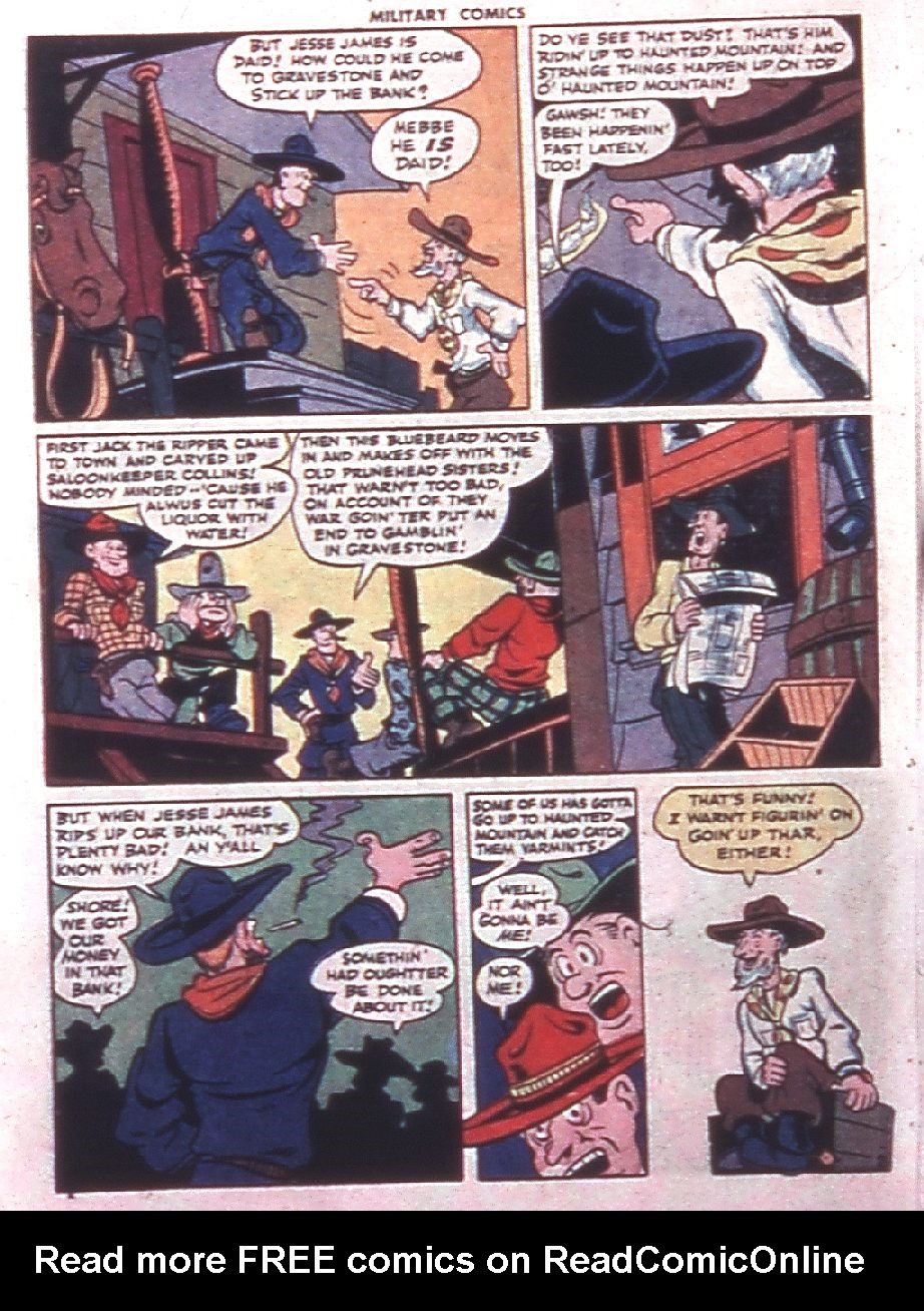 Read online Military Comics comic -  Issue #39 - 32