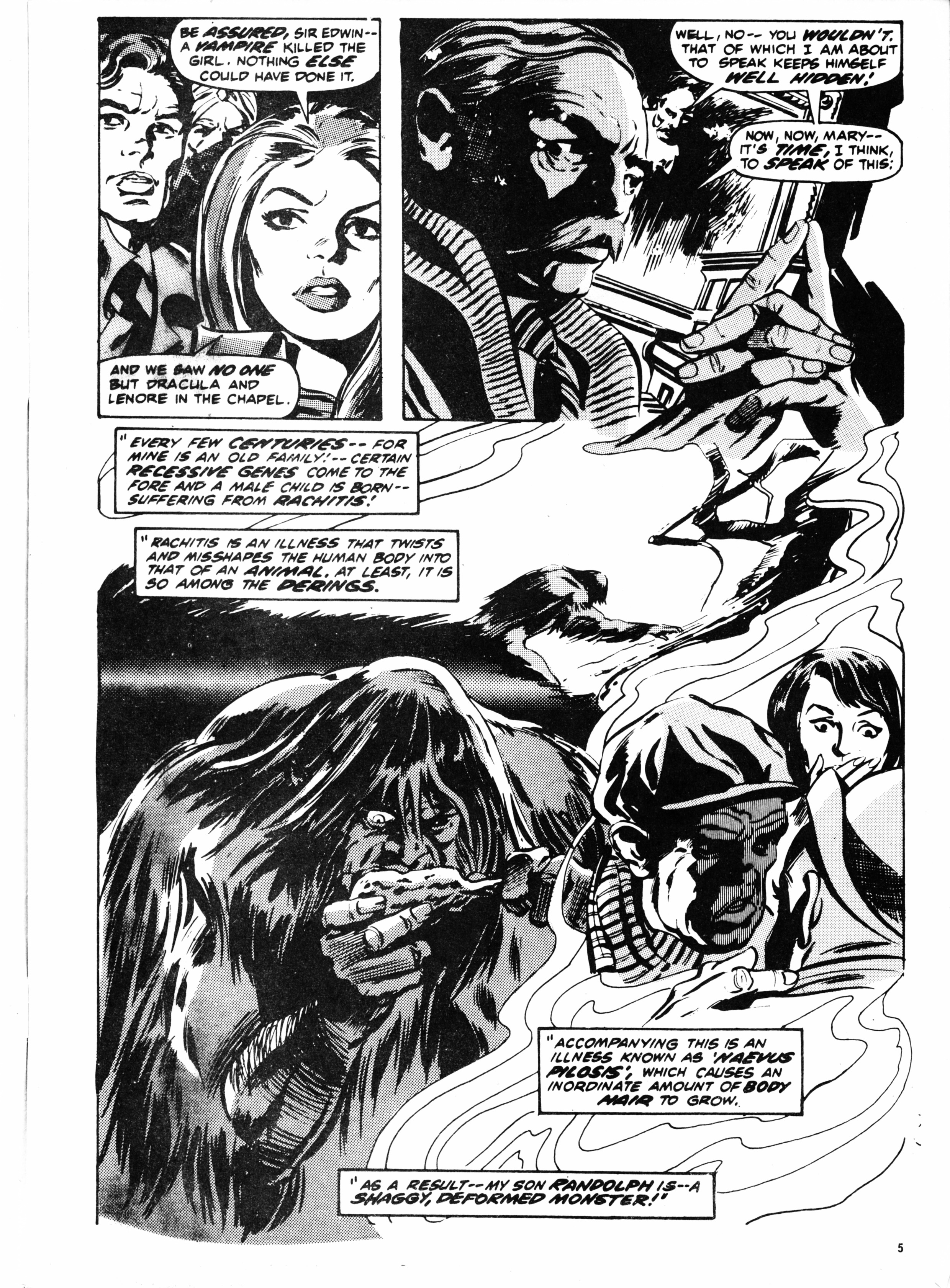 Read online Dracula Lives (1974) comic -  Issue #12 - 5