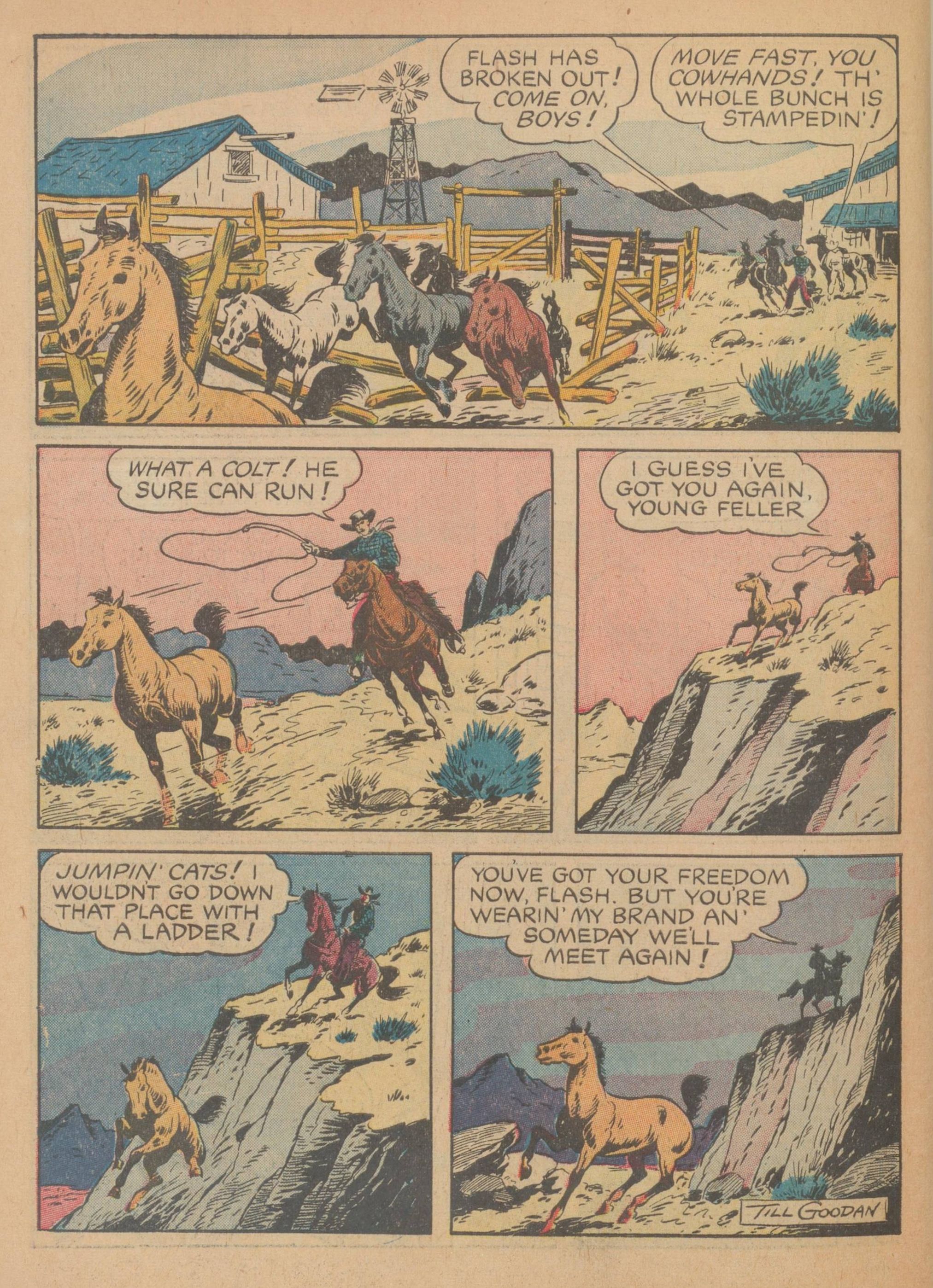 Read online Gene Autry Comics comic -  Issue #4 - 66