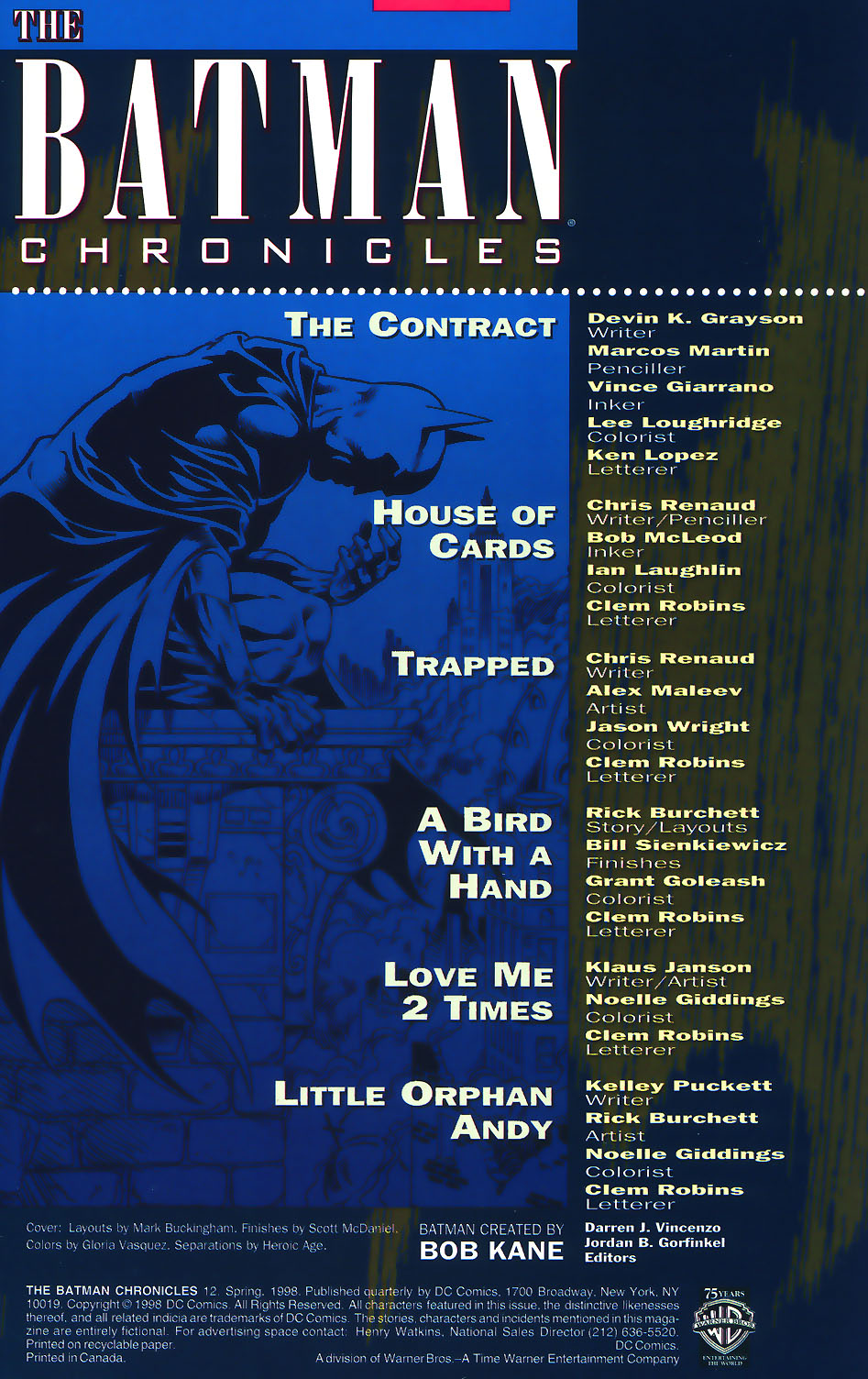 Read online Batman: Cataclysm comic -  Issue #11 - 2