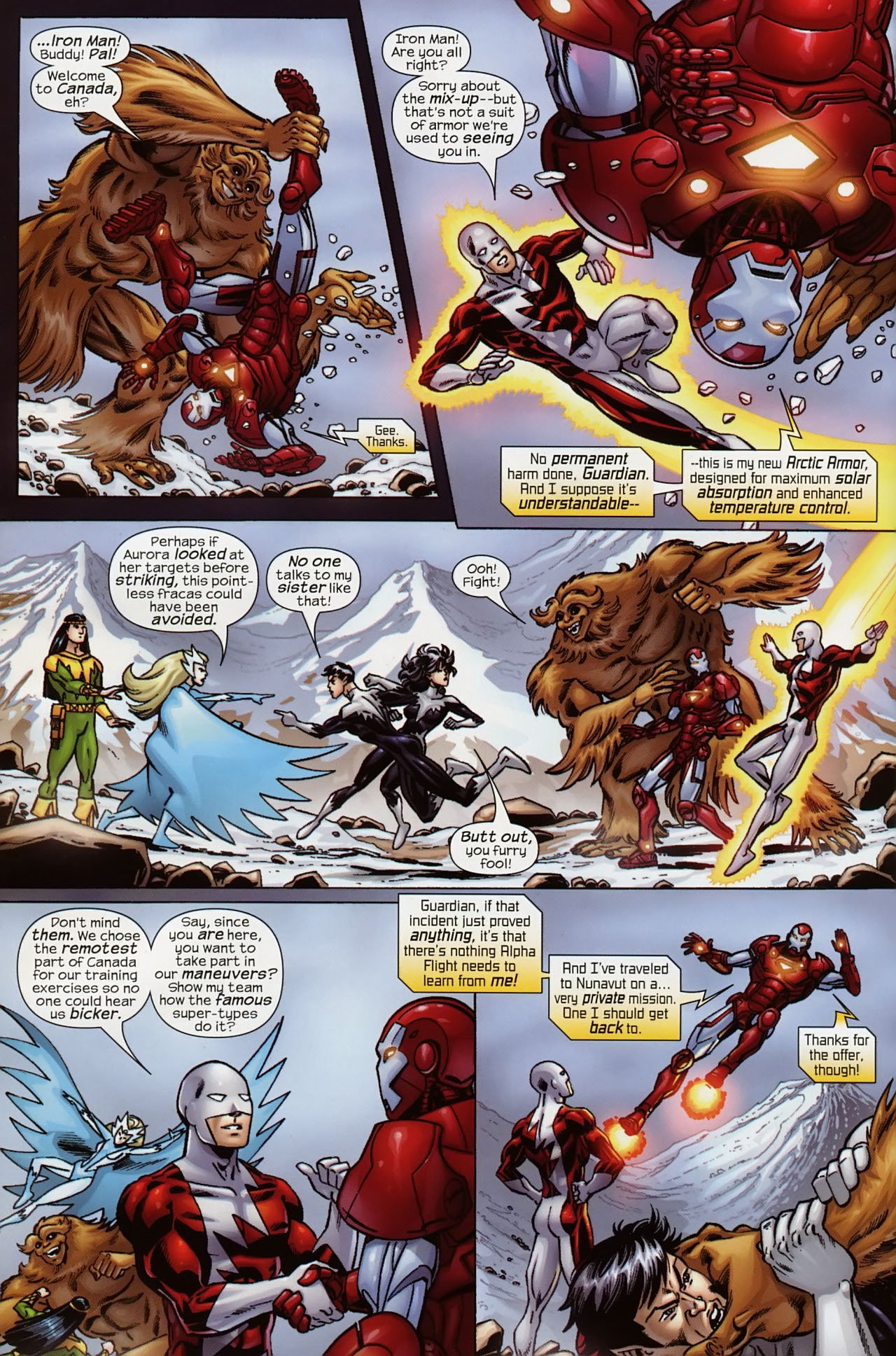 Read online Marvel Adventures Iron Man comic -  Issue #11 - 12