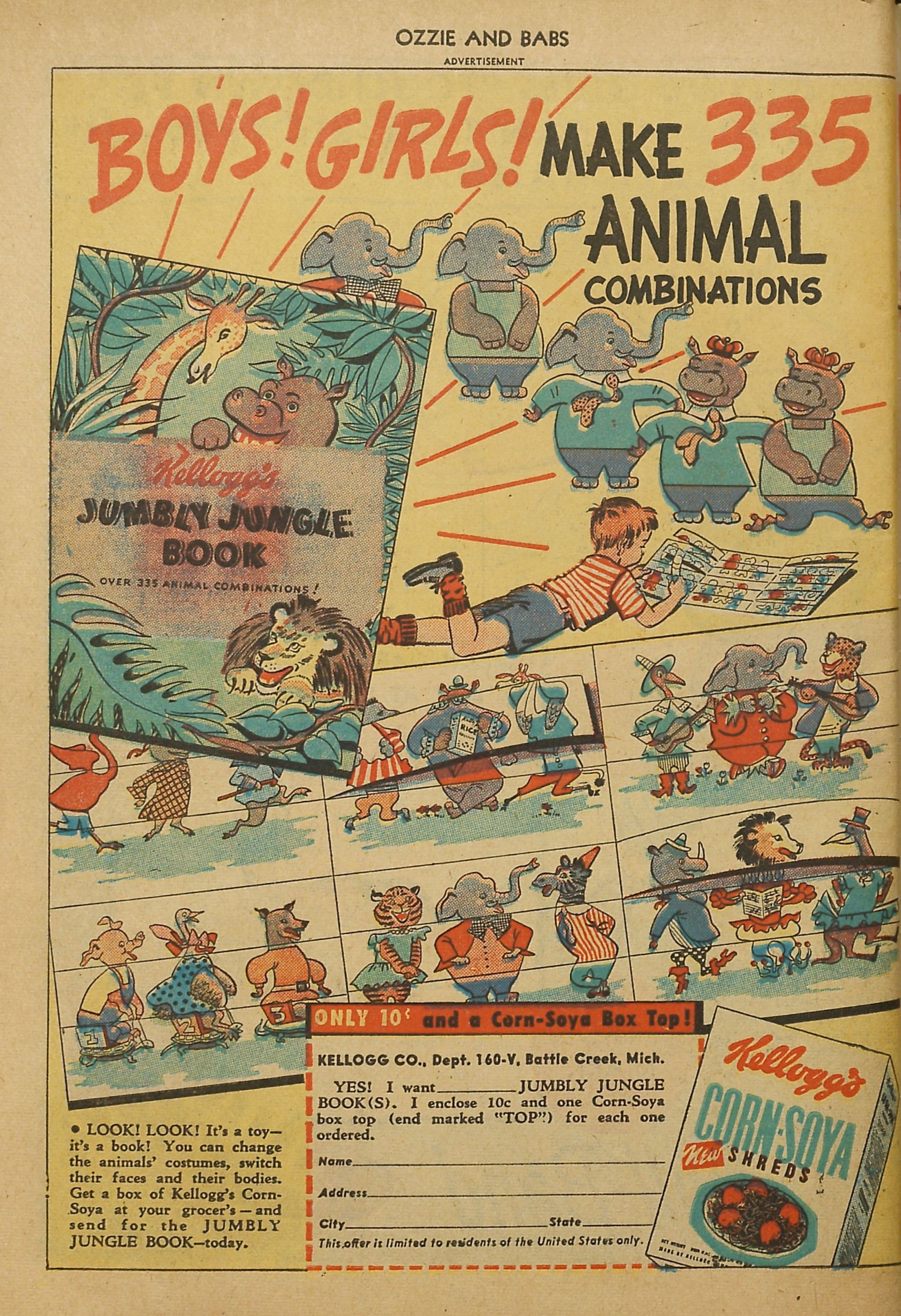Read online Ozzie And Babs comic -  Issue #6 - 50