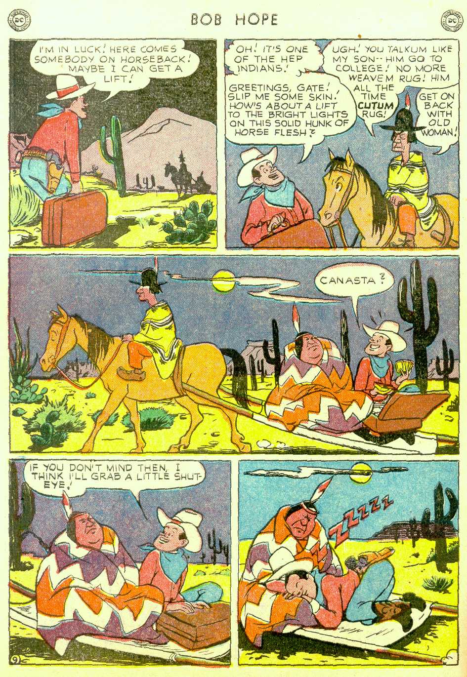 Read online The Adventures of Bob Hope comic -  Issue #6 - 44