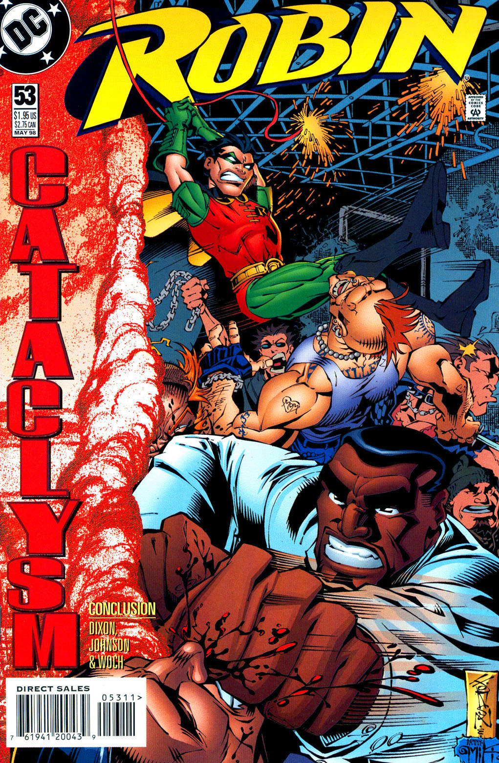 Read online Batman: Cataclysm comic -  Issue #18 - 1