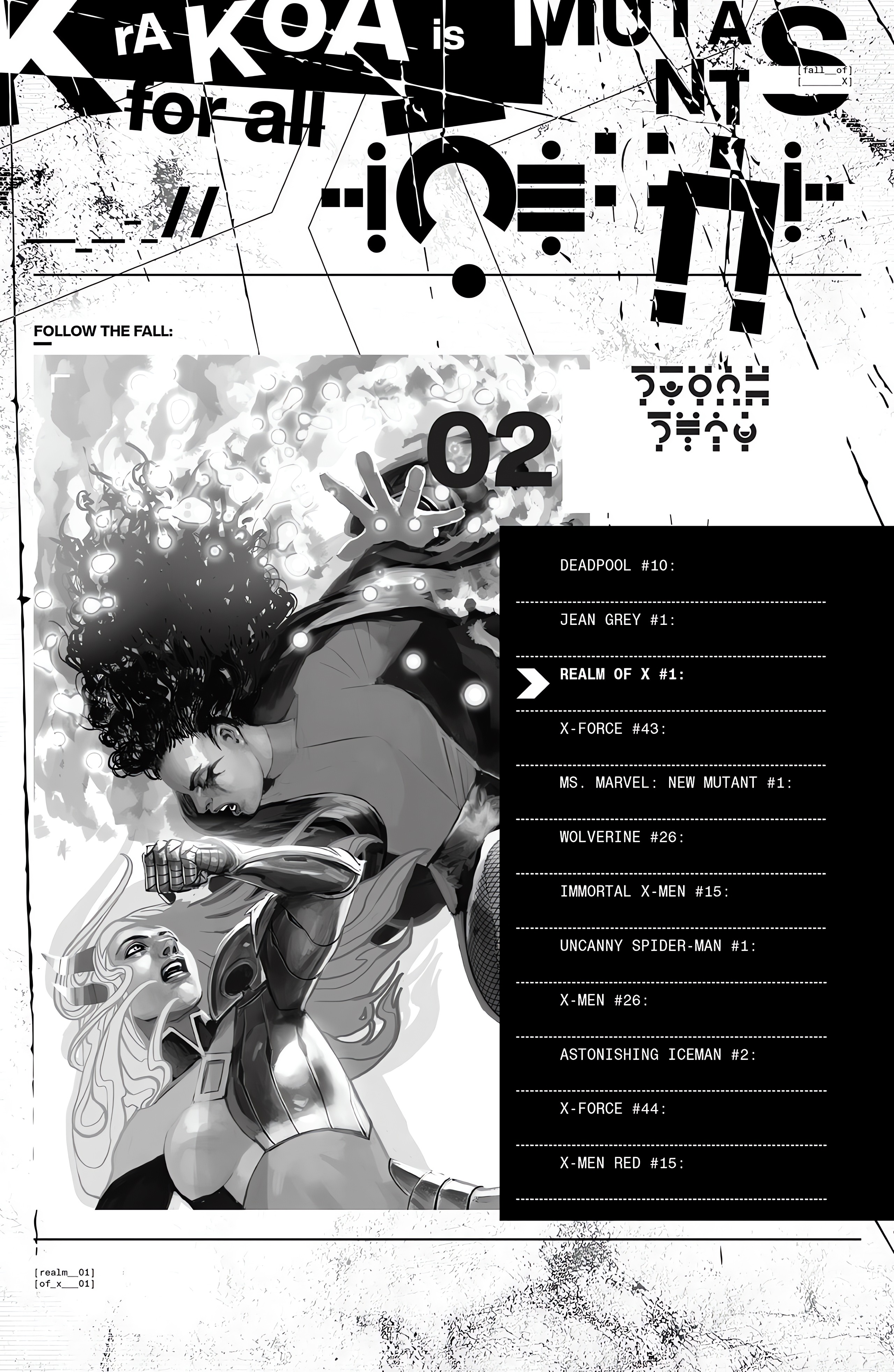 Read online Realm of X comic -  Issue #1 - 34