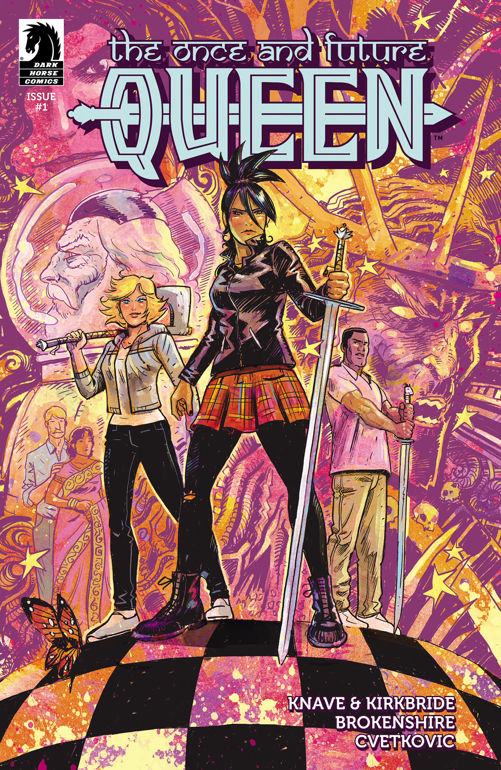 Read online The Once and Future Queen comic -  Issue #1 - 1