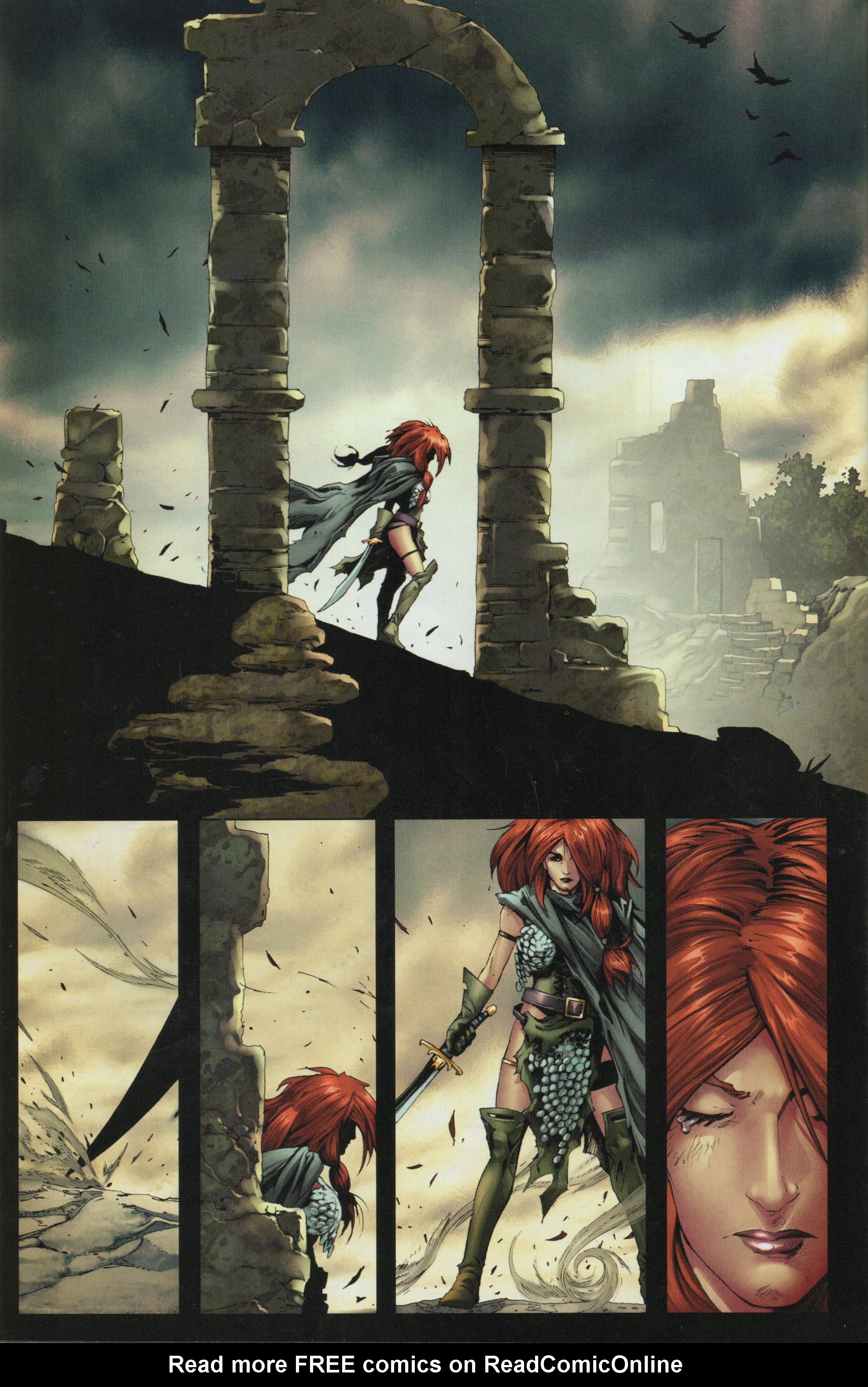 Read online Free Comic Book Day 2022 comic -  Issue # Dynamite Red Sonja - 28