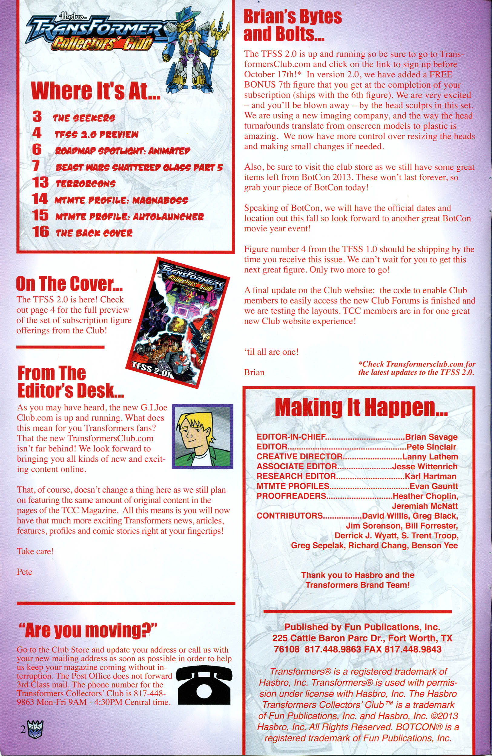 Read online Transformers: Collectors' Club comic -  Issue #53 - 2