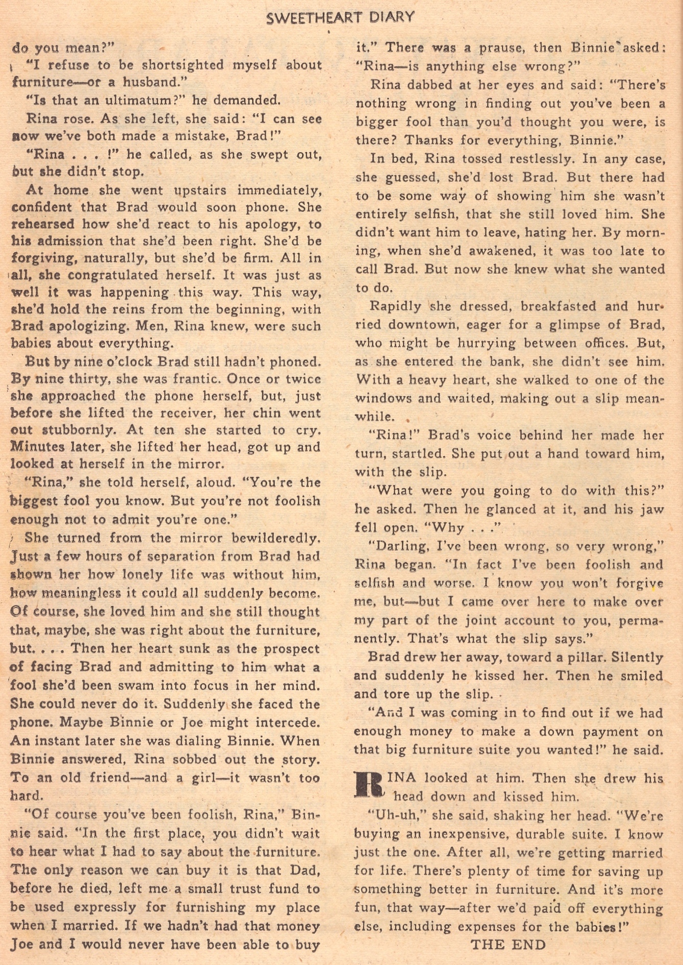 Read online Sweetheart Diary comic -  Issue #14 - 25