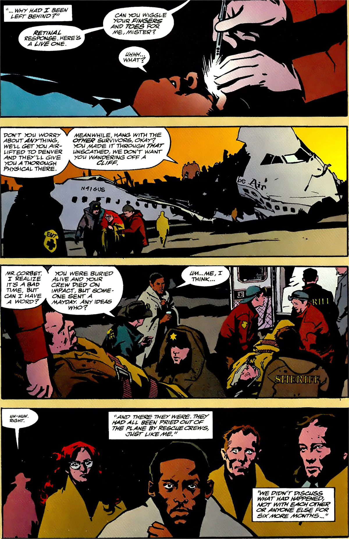 Read online Challengers of the Unknown (1997) comic -  Issue #8 - 10