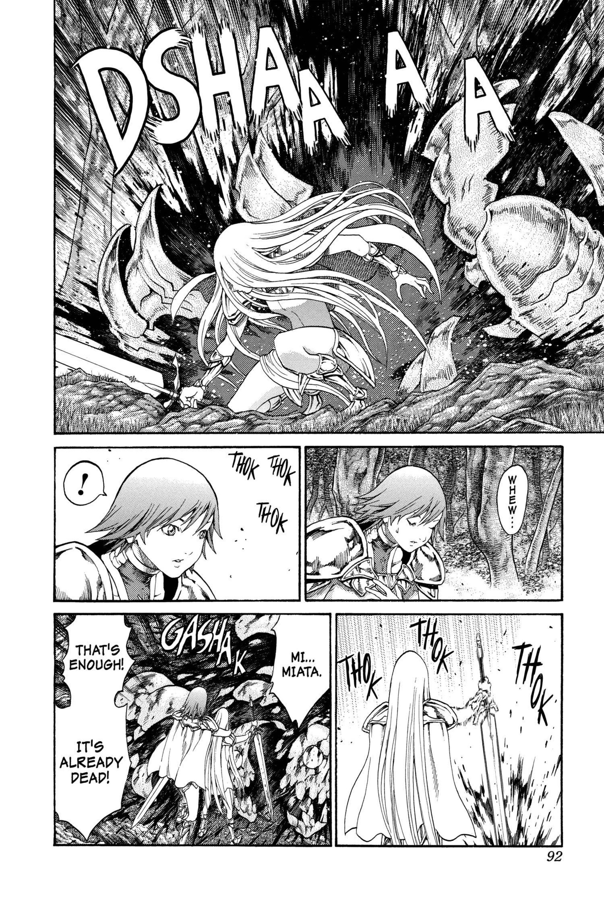 Read online Claymore comic -  Issue #13 - 87