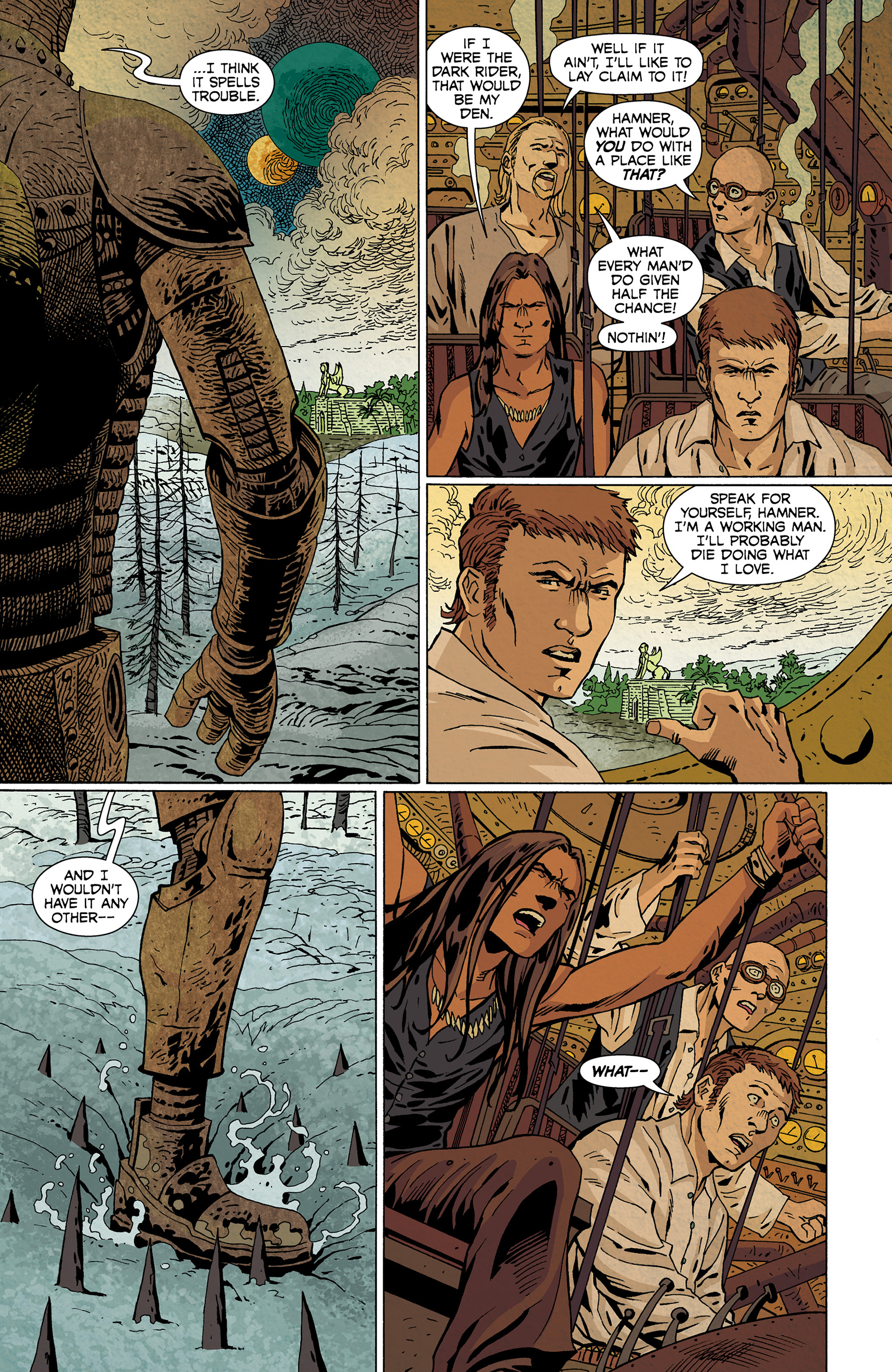 Read online The Steam Man comic -  Issue #3 - 4