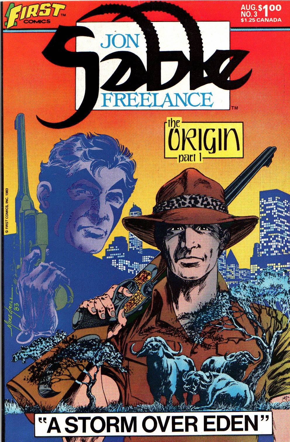 Read online Jon Sable, Freelance comic -  Issue #3 - 1