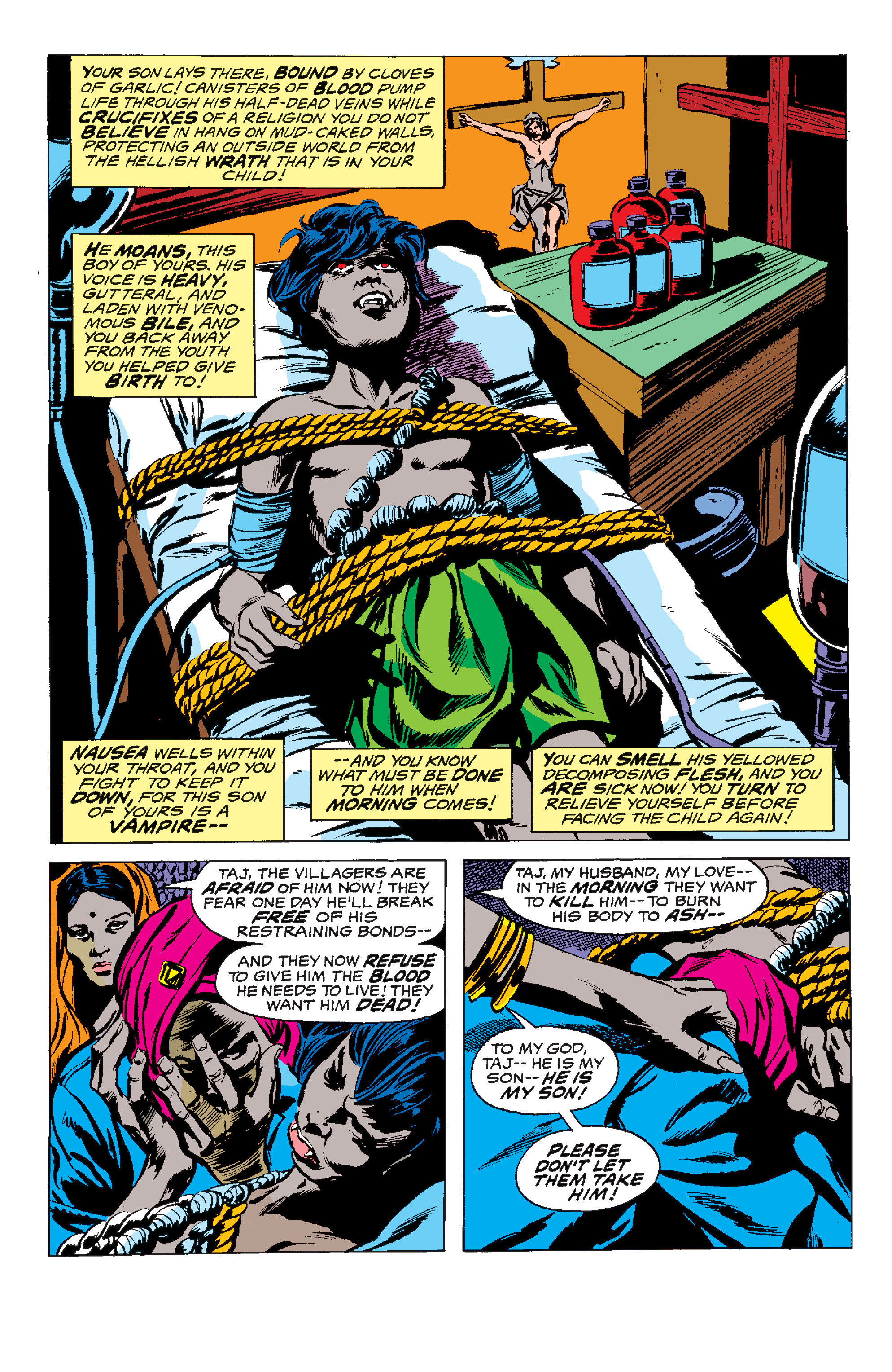Read online Tomb of Dracula (1972) comic -  Issue # _The Complete Collection 3 (Part 1) - 92