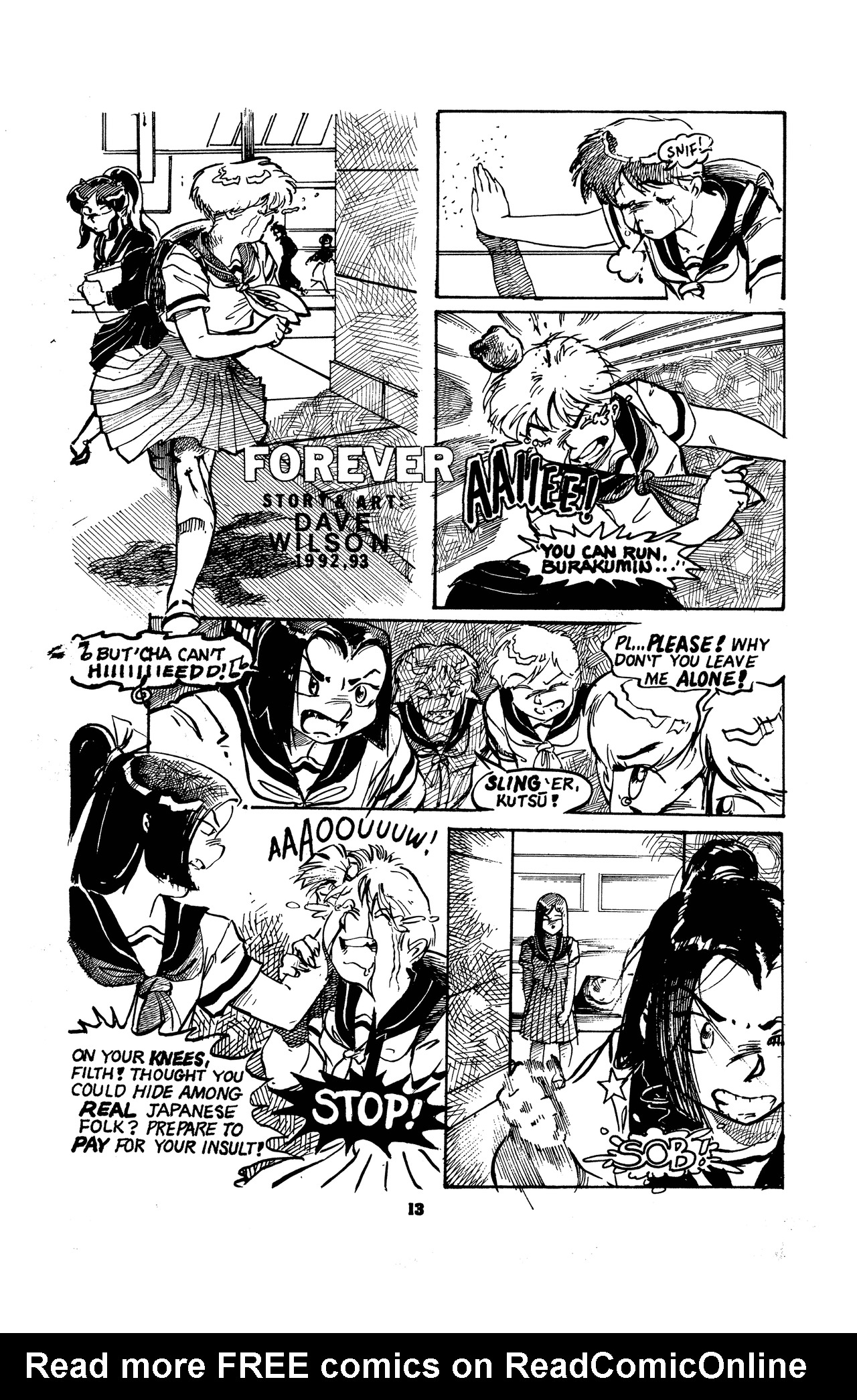 Read online Girls of Ninja High School comic -  Issue #3 - 14