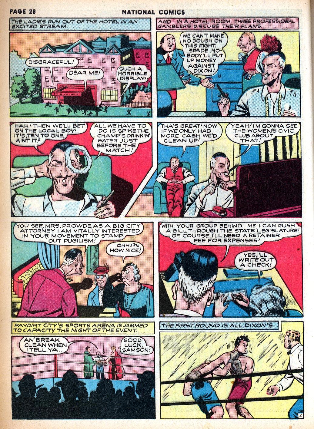 Read online National Comics comic -  Issue #11 - 30