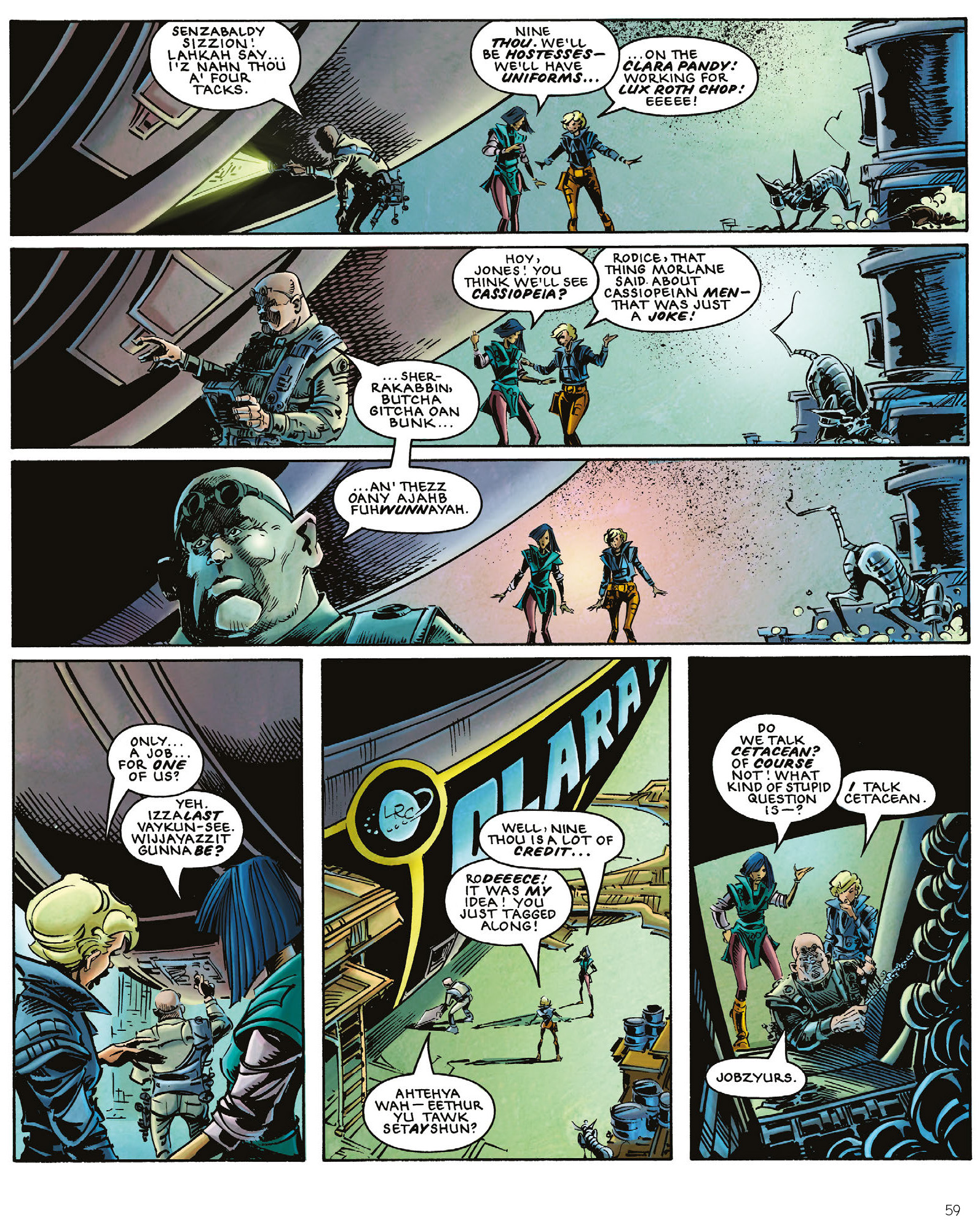 Read online The Ballad of Halo Jones: Full Colour Omnibus Edition comic -  Issue # TPB (Part 1) - 61