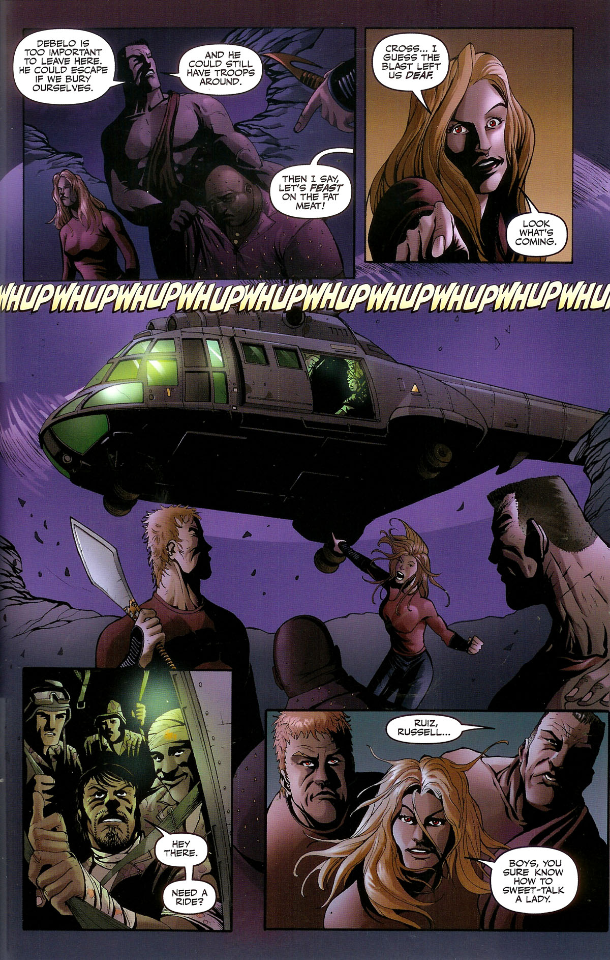 Read online CVO: Covert Vampiric Operations - African Blood comic -  Issue #3 - 24