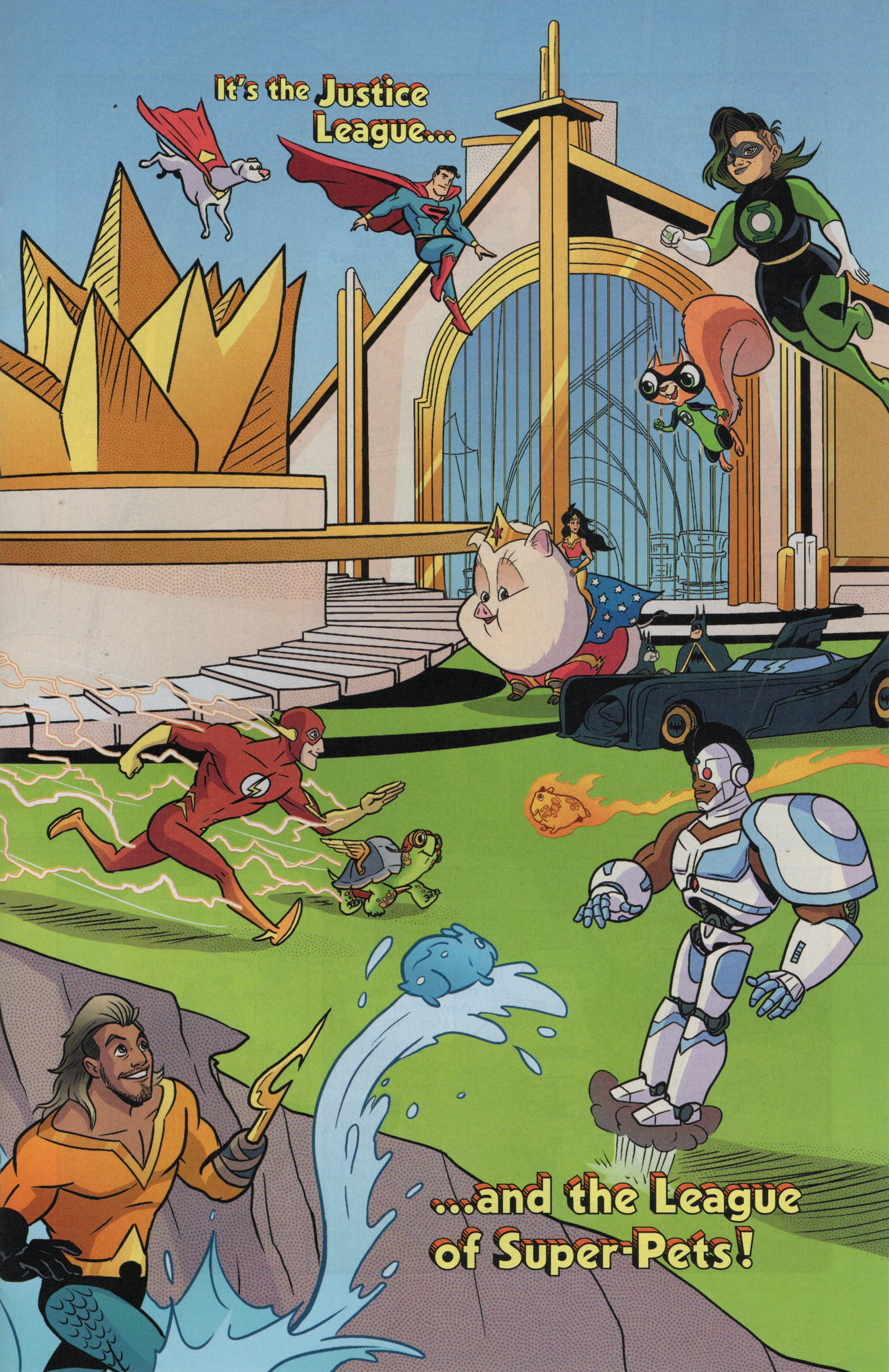 Read online Free Comic Book Day 2022 comic -  Issue # DC League Of Superpets - 13