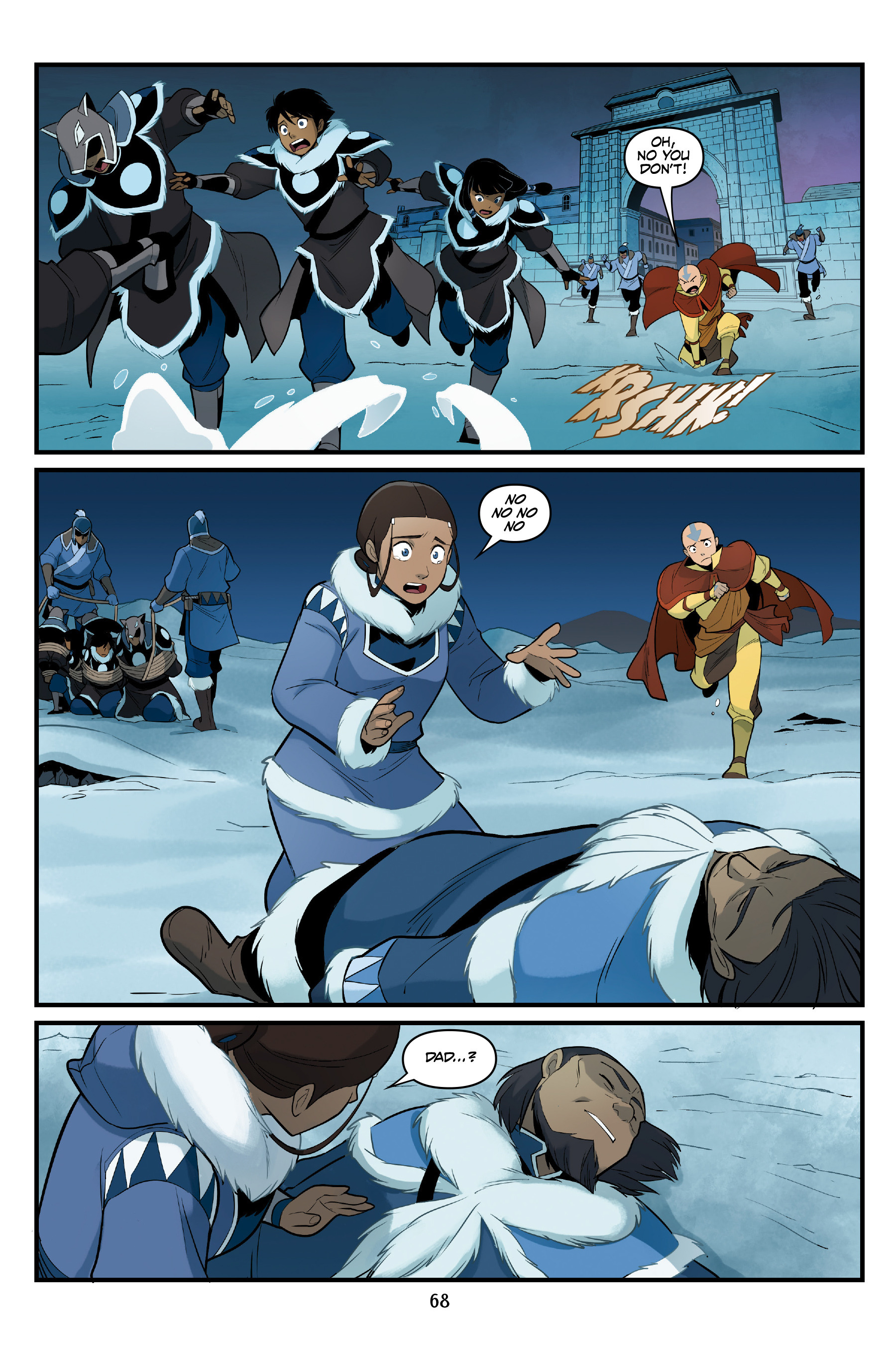 Read online Nickelodeon Avatar: The Last Airbender - North and South comic -  Issue #2 - 68